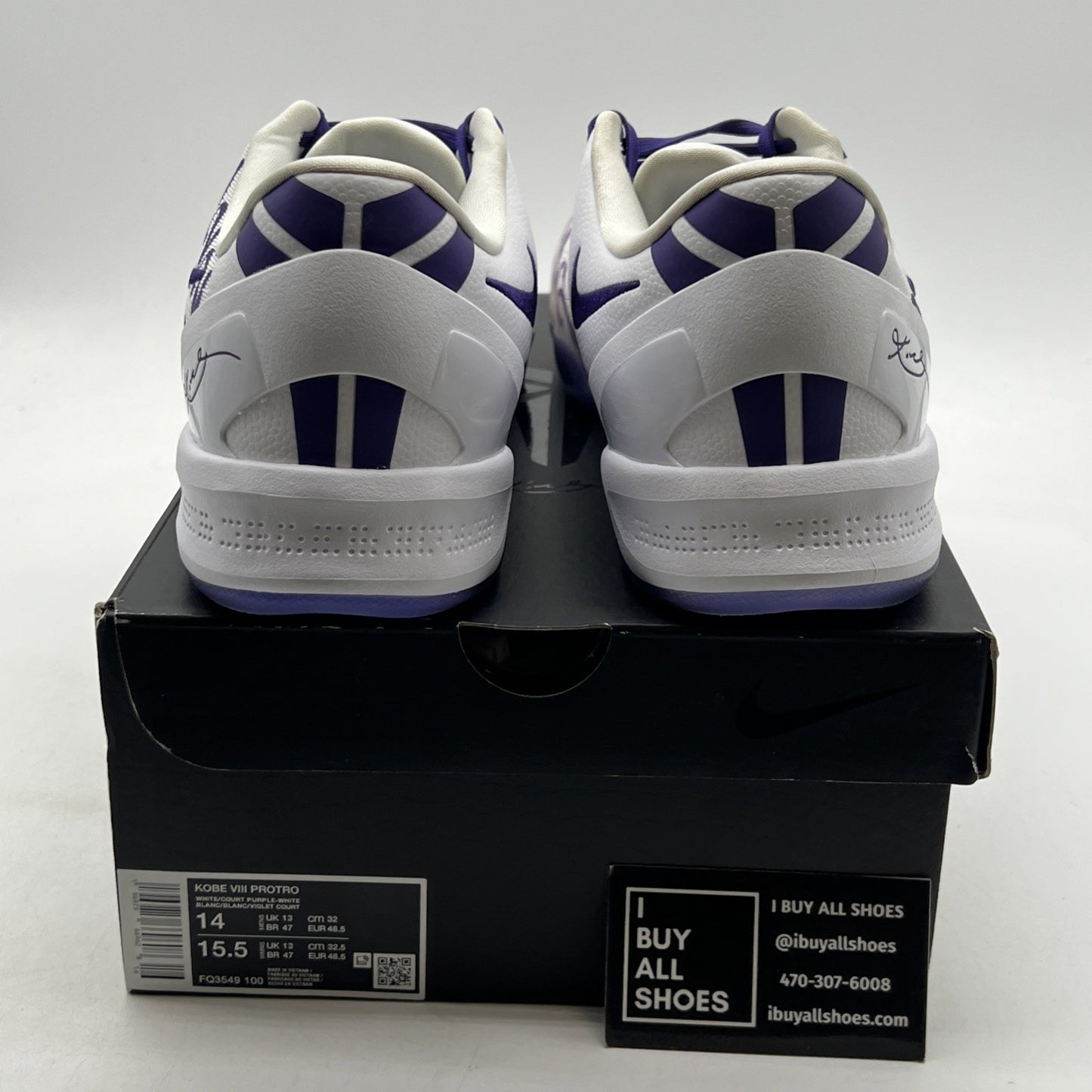 Size 14 - Nike Kobe 8 Protro Court Purple (FQ3549-100)