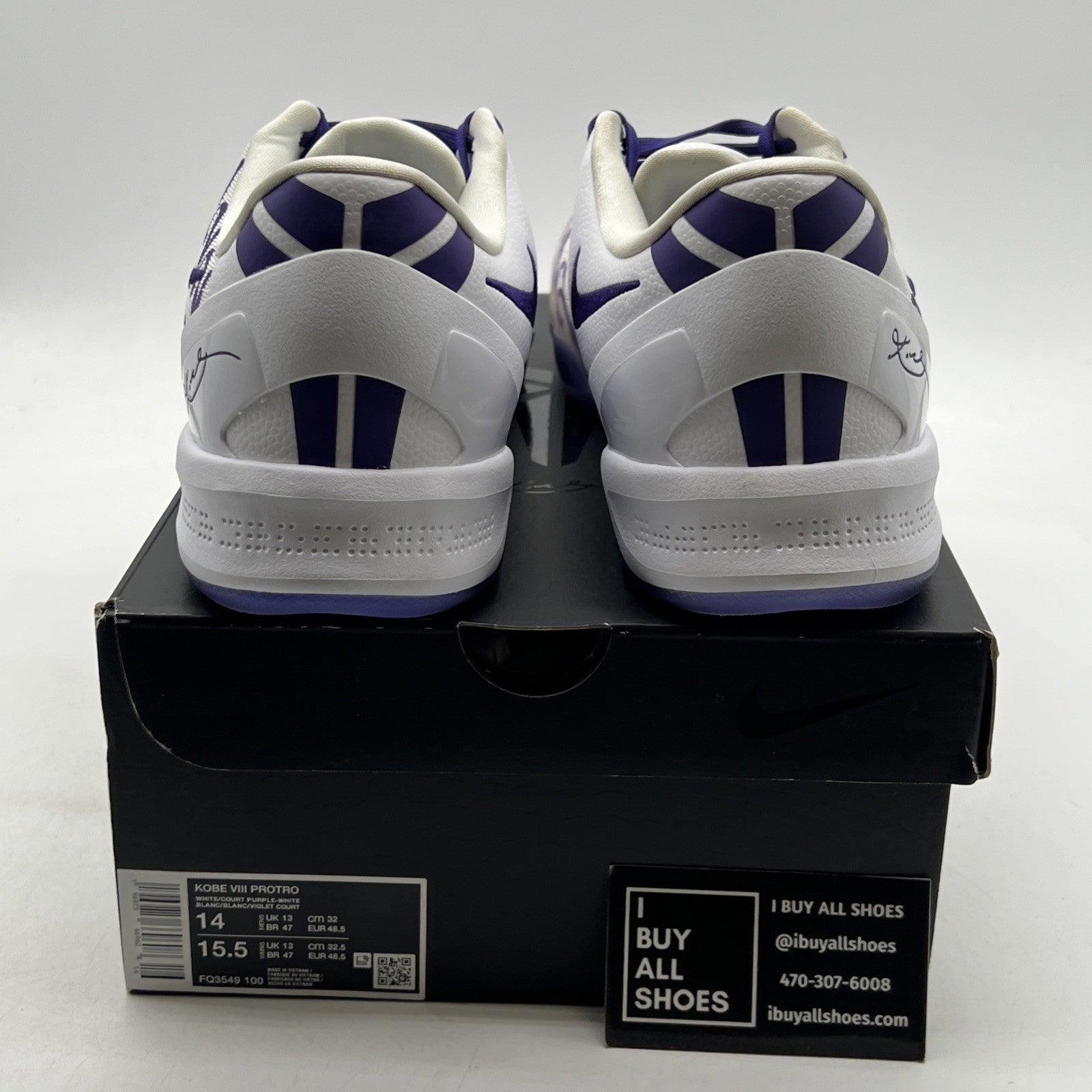 Size 14 - Nike Kobe 8 Protro Court Purple (FQ3549-100)