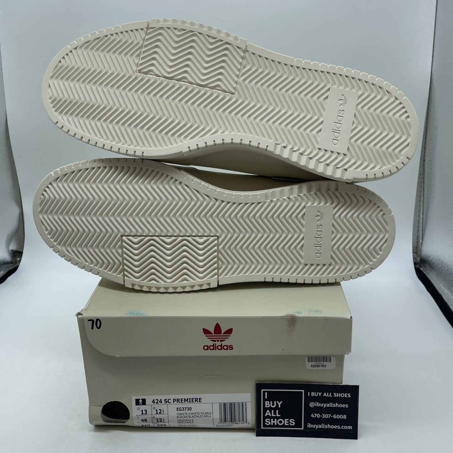 Size 13 - Adidas 424 x SC Premiere Chalk White (EG3730)