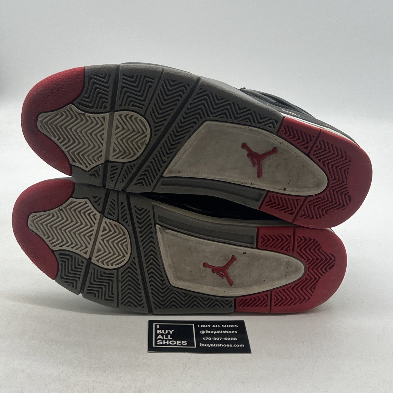Size 11.5 - Air Jordan 4 Retro bred release 2012 (308497-003)
