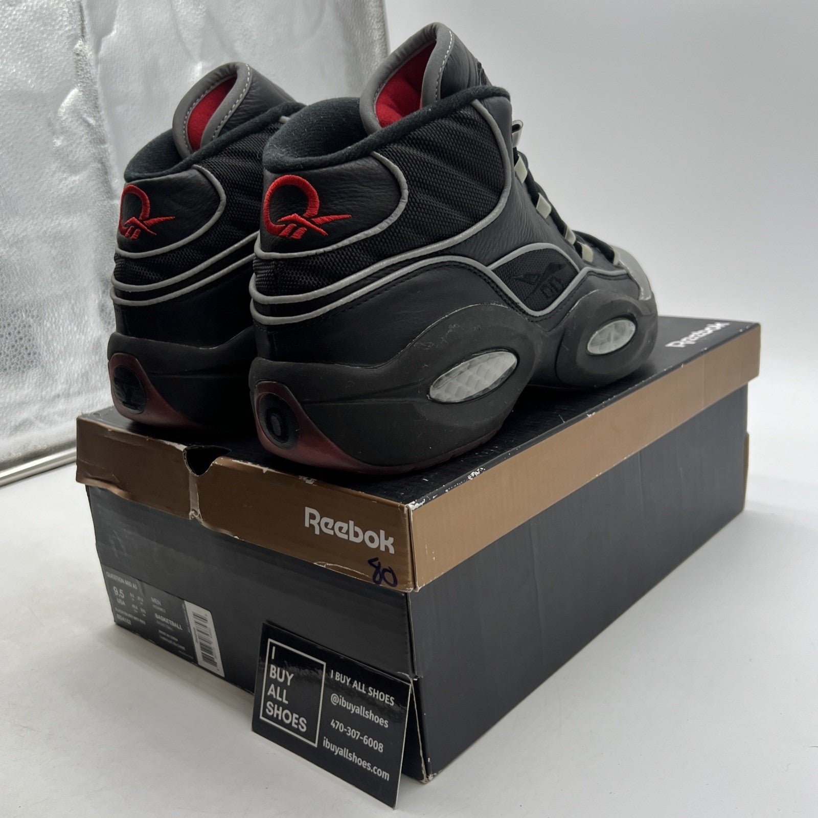 Size 9.5 - Reebok Jadakiss x Question Mid A5 (BD4152)