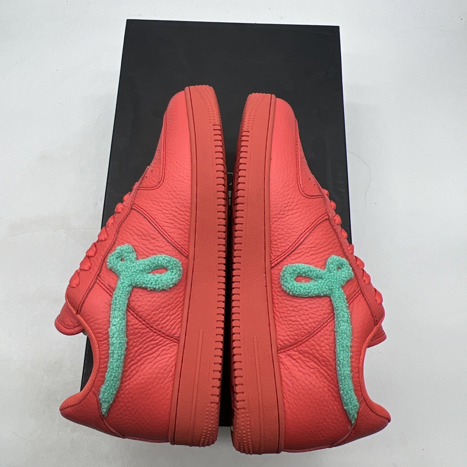 Size 9 - John Geiger GF-01 Peach Teal Chenille Banned Sneaker