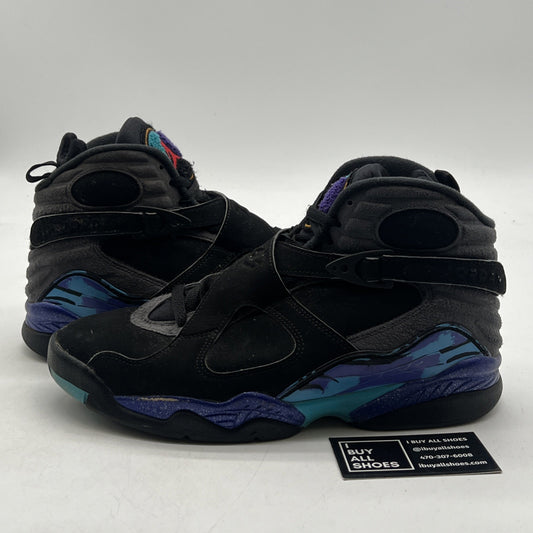 Size 9 - Air Jordan 8 Retro Aqua 2015 (305381-025)
