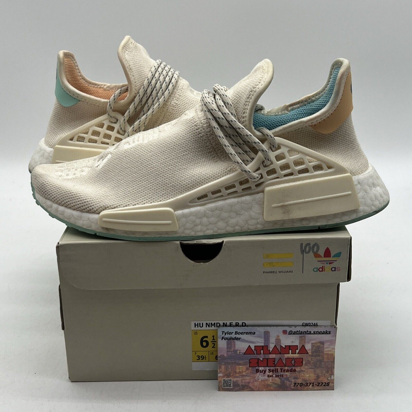 Size 6.5 - adidas Pharrell x N.E.R.D. x NMD Human Race 20th Anniversary (GW0246)