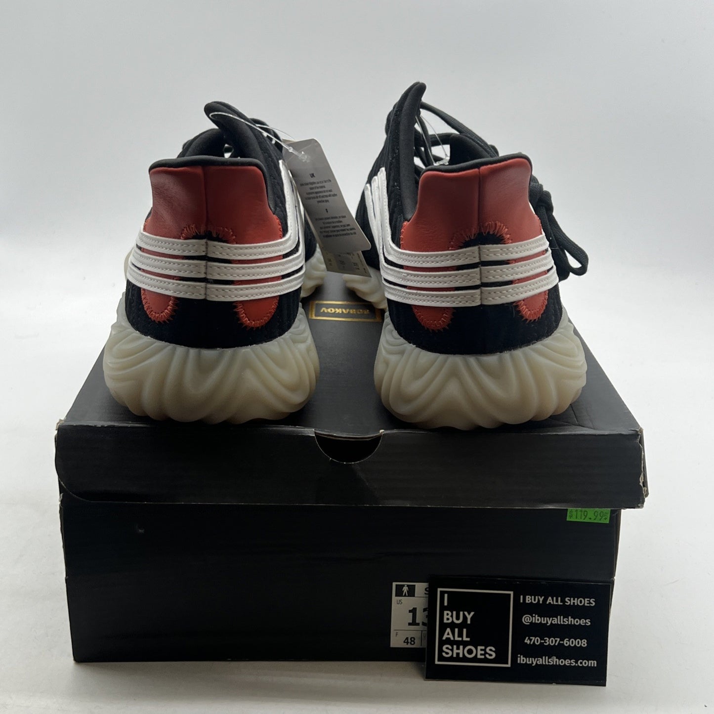 Size 13 - Adidas Sobakov Carbon (BD7563)