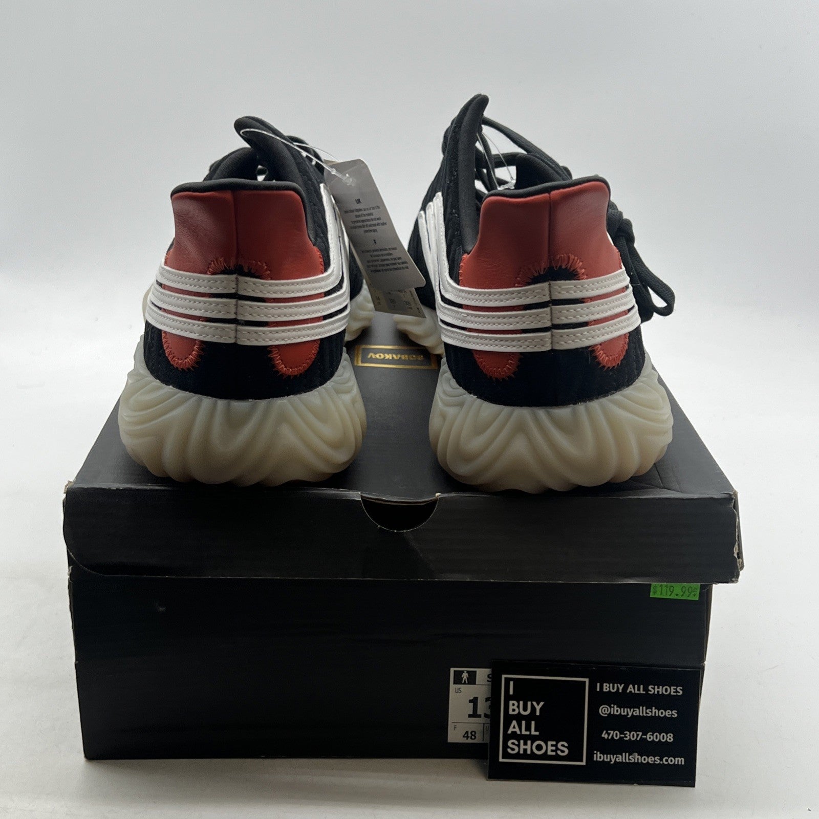 Size 13 - Adidas Sobakov Carbon (BD7563)