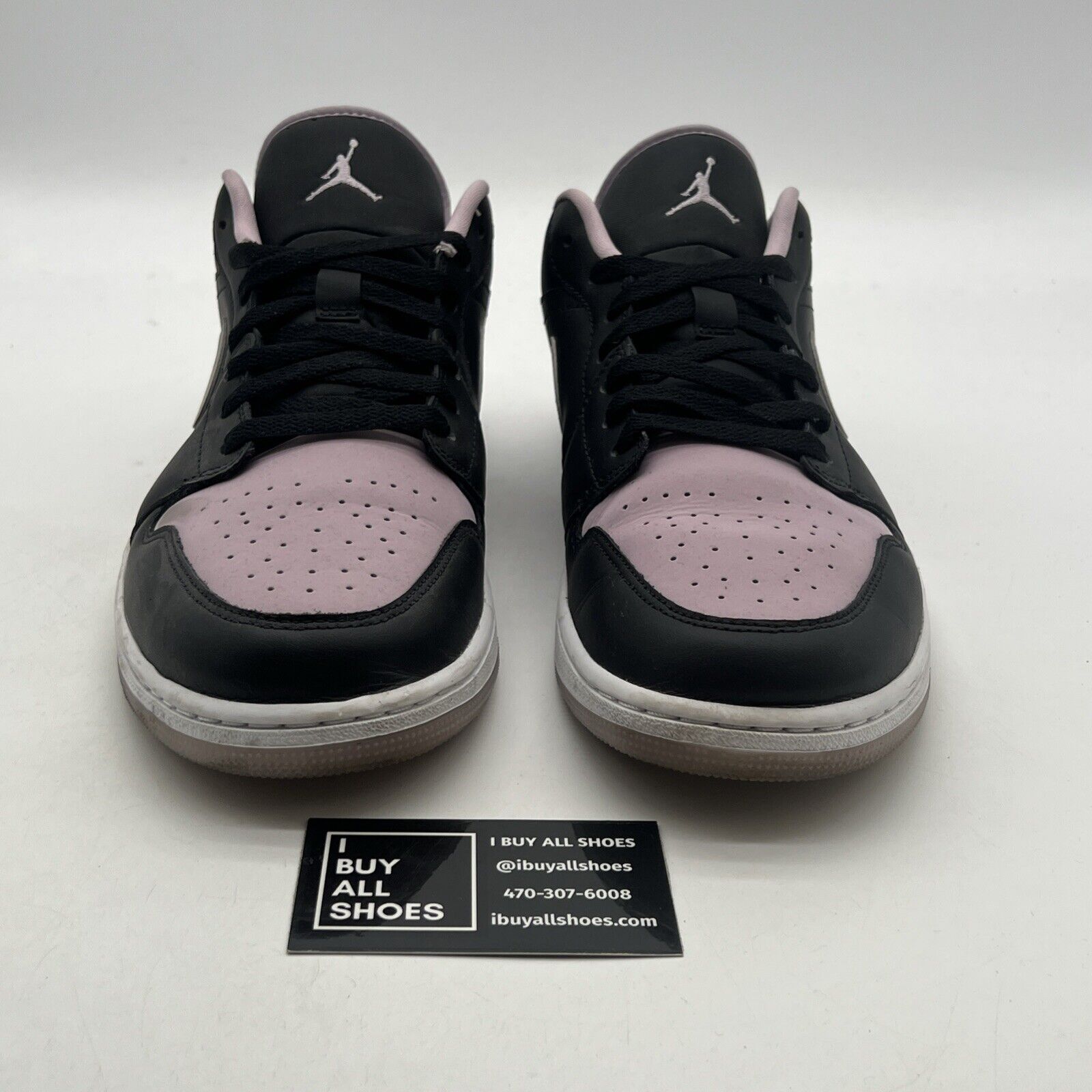 Size 13 - Air Jordan 1 SE Low Black Iced Lilac (DV1309-051)