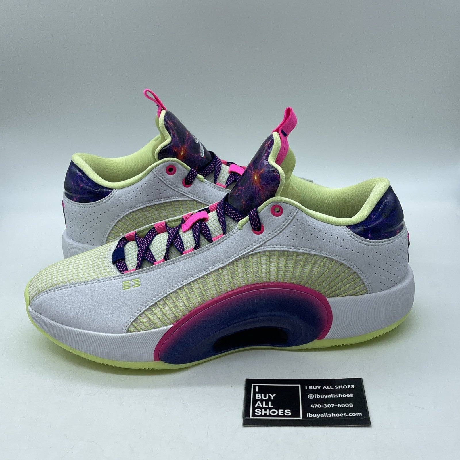 Size 14 - Luka Doncic x Air Jordan 35 Low Cosmic Deception Suede (DJ9805-190)
