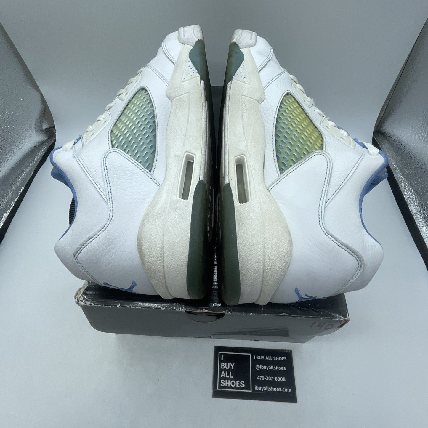 Size 12W - Air Jordan 5 Retro Low UNC (314337-141)