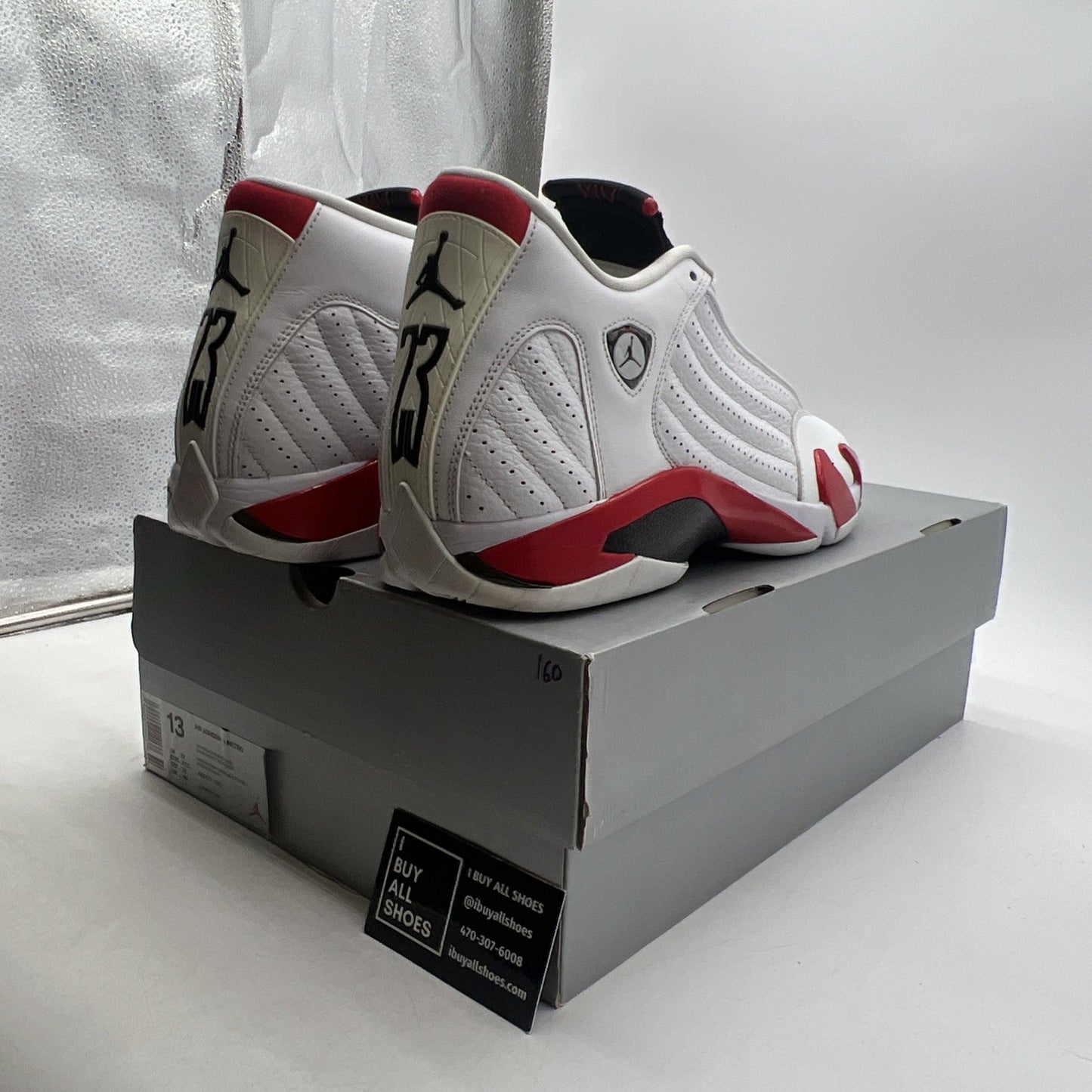 Size 13 - Air Jordan 14 Retro 2019 Candy Cane (487471-100)