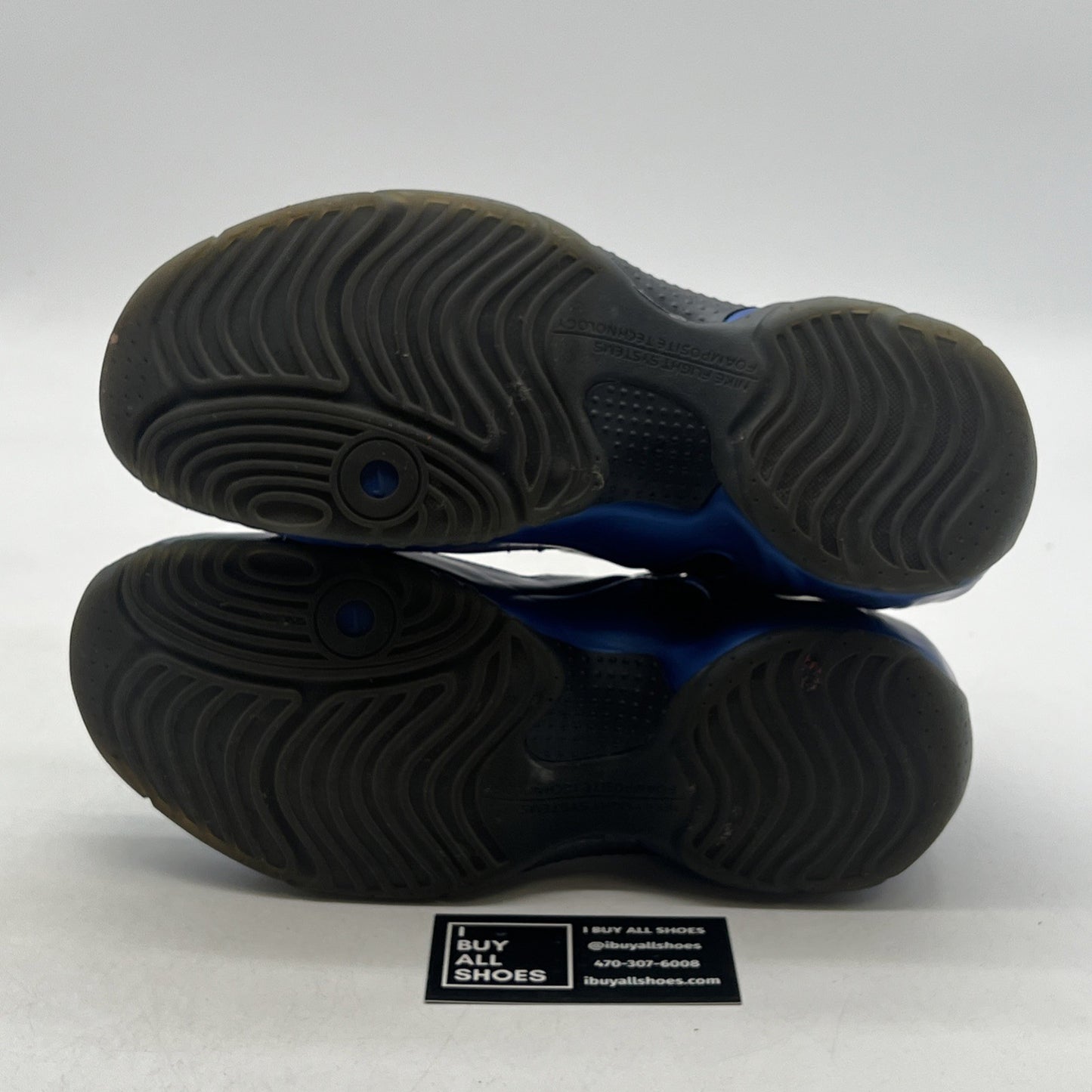 Size 8 - Nike Air Flightposite One Dark Neon Royal (A09378-500)