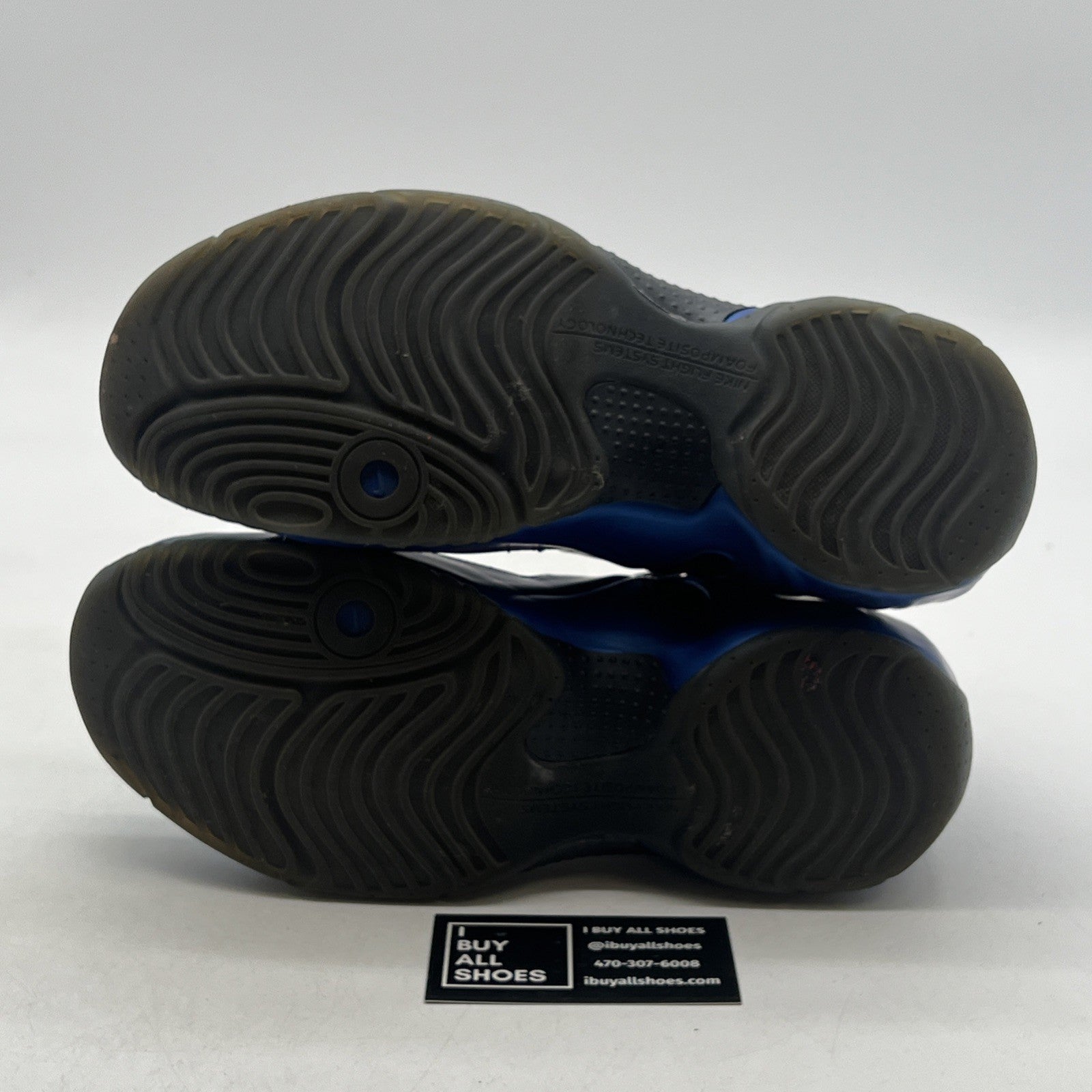 Size 8 - Nike Air Flightposite One Dark Neon Royal (A09378-500)