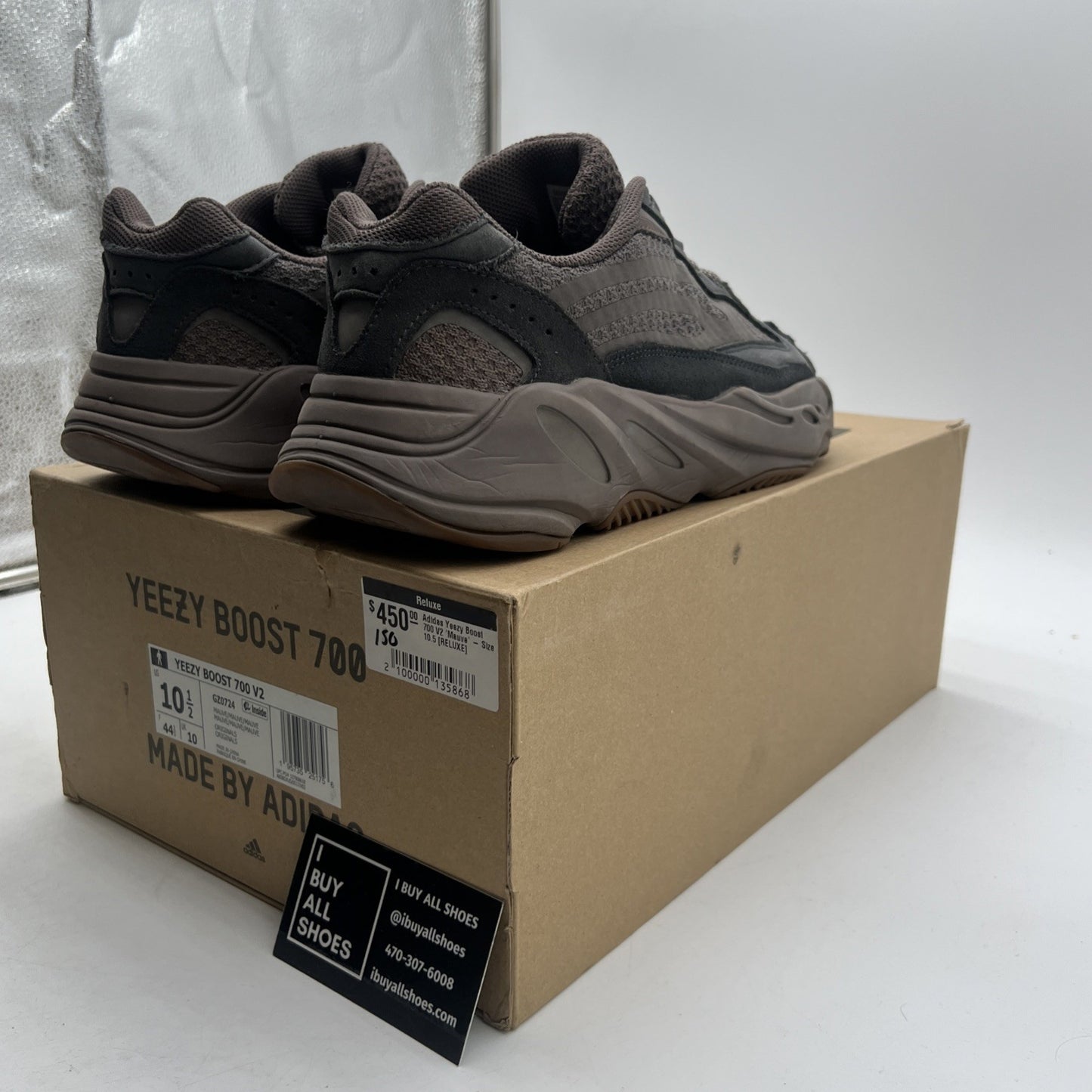 Size 10.5 - adidas Yeezy Boost 700 V2 Mauve (GZ0724)