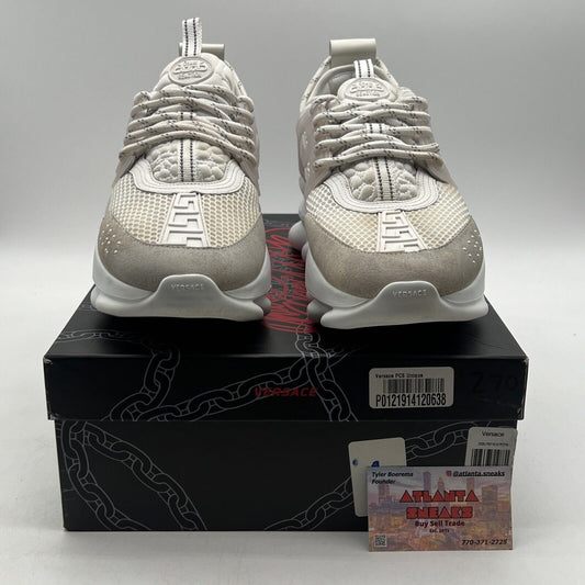 Size 10 - Versace Chain Reaction White (DSU7071E-D7CTG-D01)