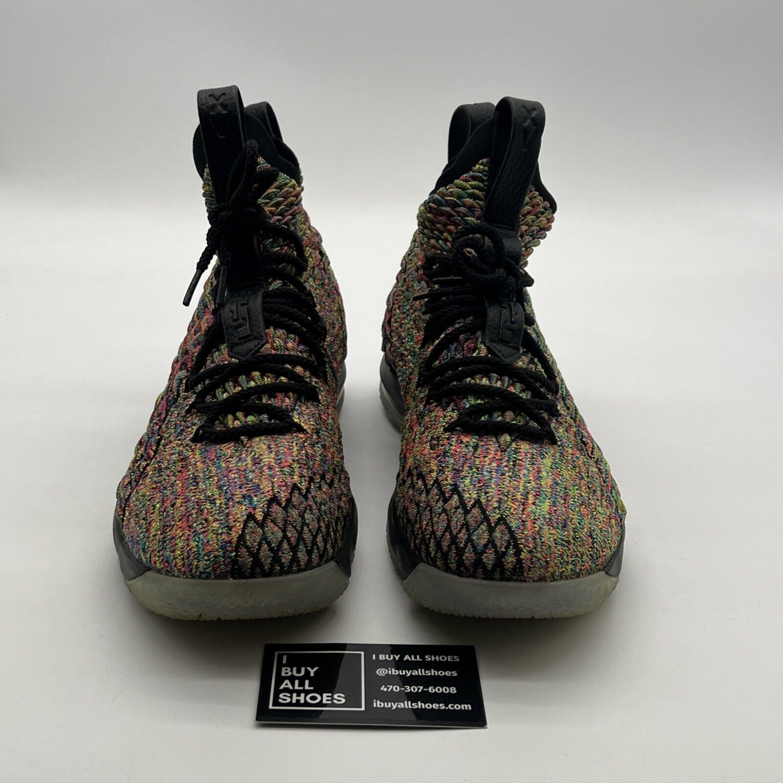 Size 10 - Nike LeBron XV 15 Four Horsemen Multicolor (897648-901)