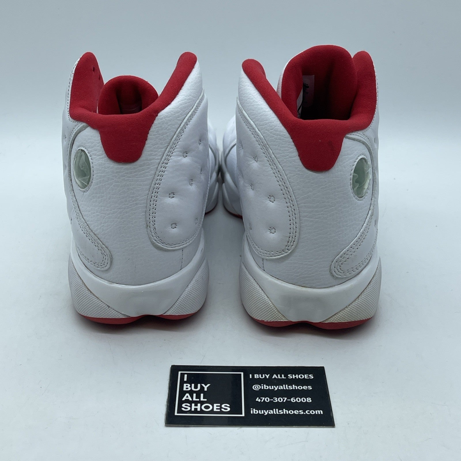 Size 9 - Air Jordan 13 Retro History of Flight Red White Leather (414571-103)