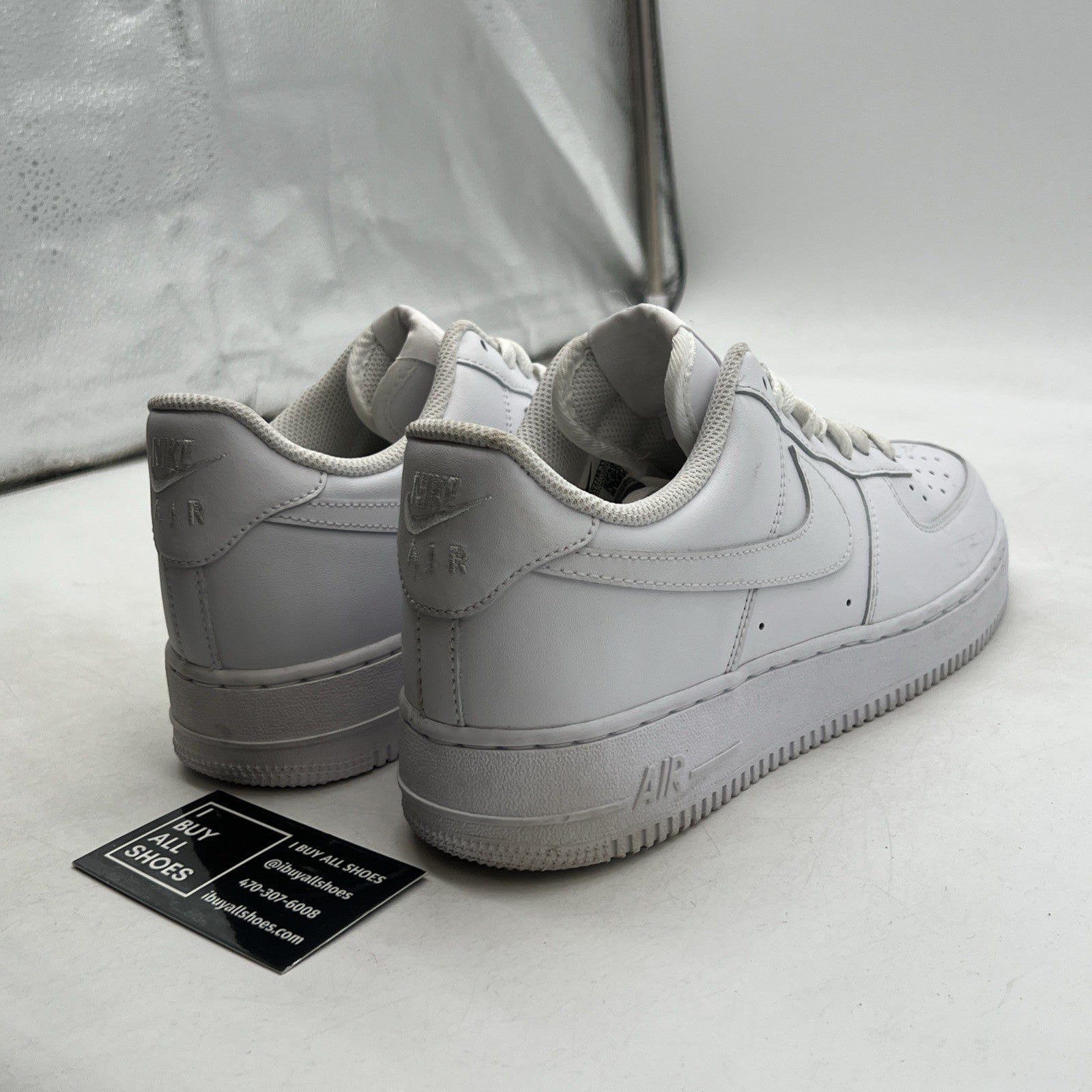 Size 9.5 - Nike Air Force 1 '07 Low Triple White (CW2288-111)
