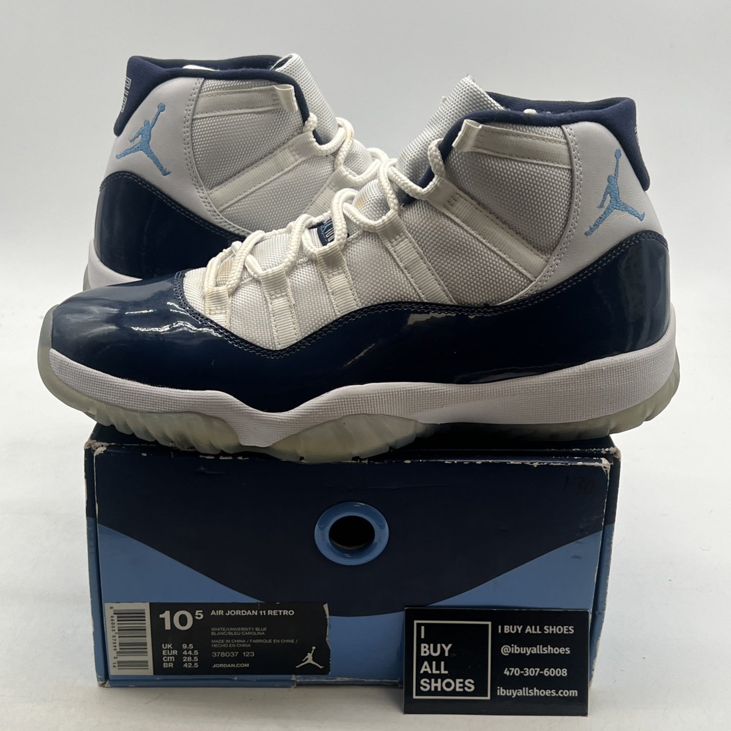 Size 10.5 - Air Jordan 11 Retro High Win Like '82 (378037-123)
