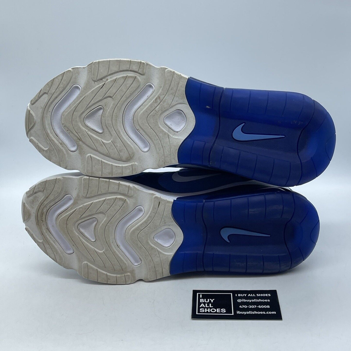 Size 13 - Nike Air Max 200 Pacific Blue White Suede Leather (AQ2568-400)