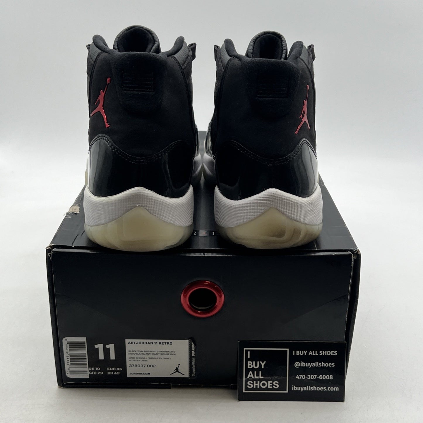 Size 11 - Air Jordan 11 Retro 72-10 2015 (378037-002)