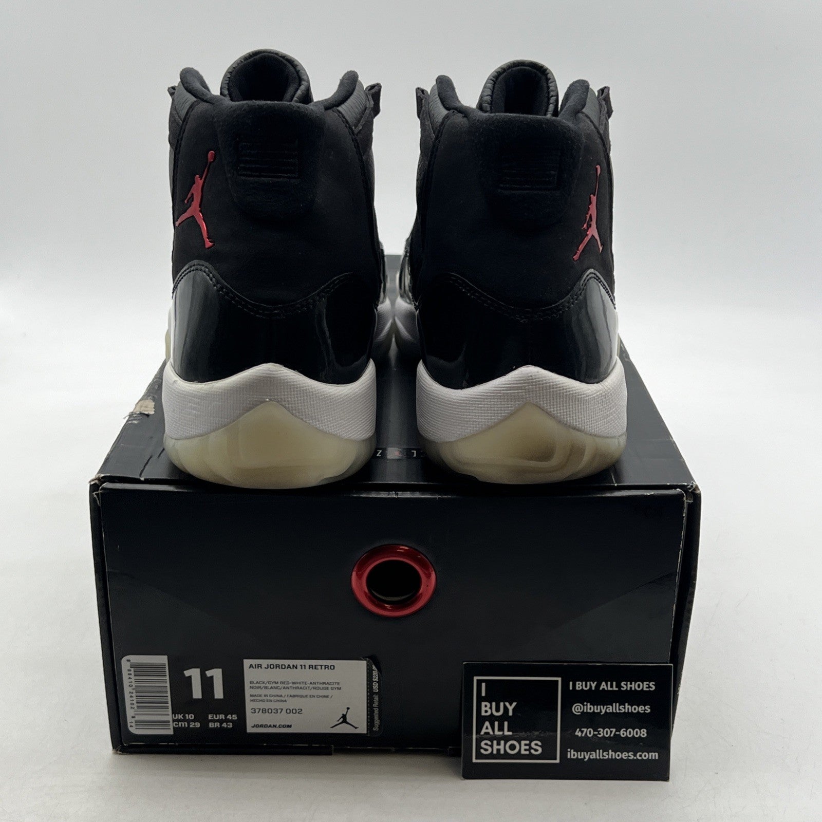 Size 11 - Air Jordan 11 Retro 72-10 2015 (378037-002)