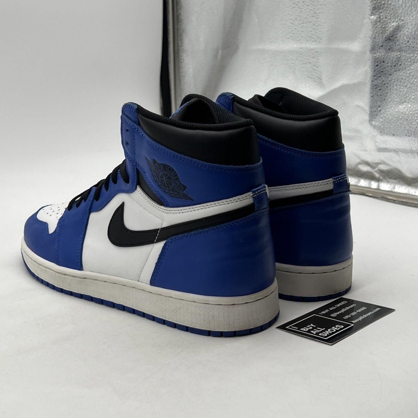 Size 13 - Air Jordan 1 Retro High OG Game Royal 2018 (555088-403)