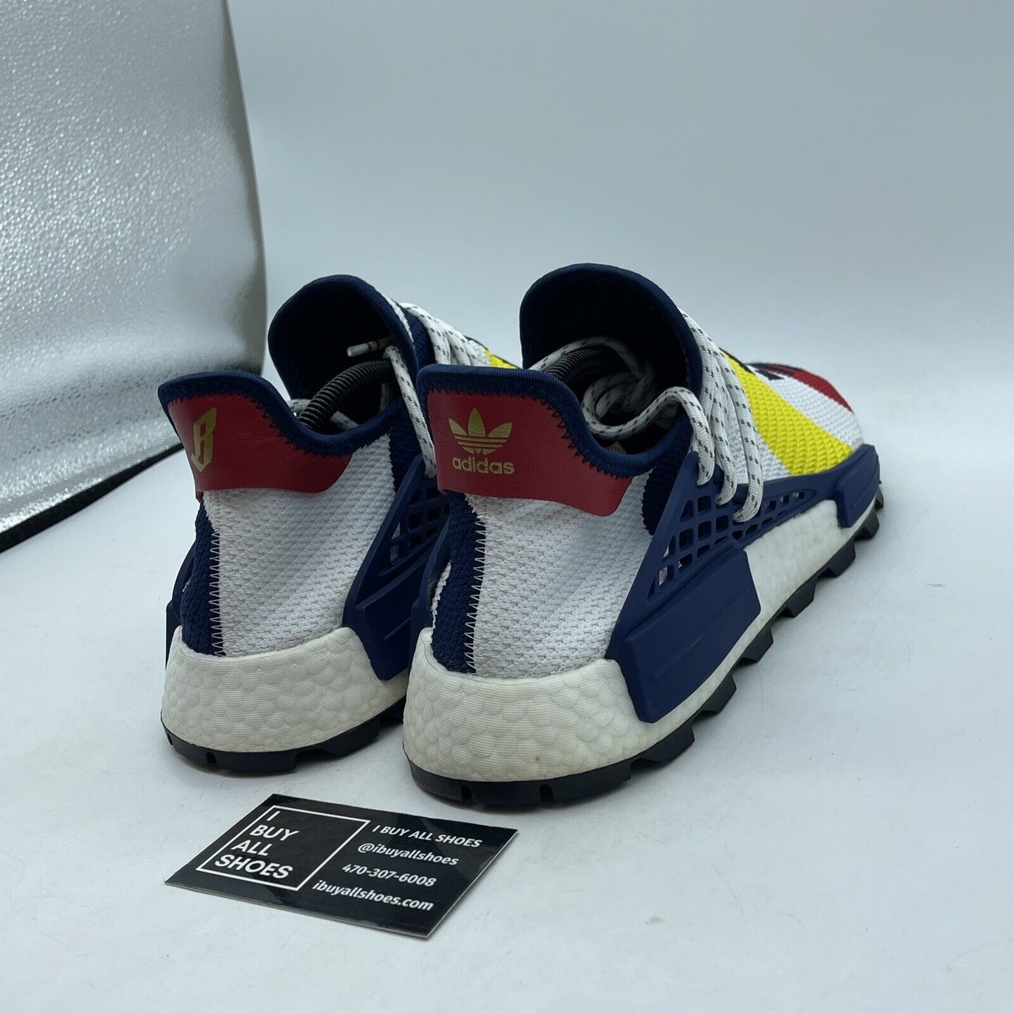 Size 10.5 - adidas Pharrell x Billionaire Boys Club x NMD Human Race Trail BBC