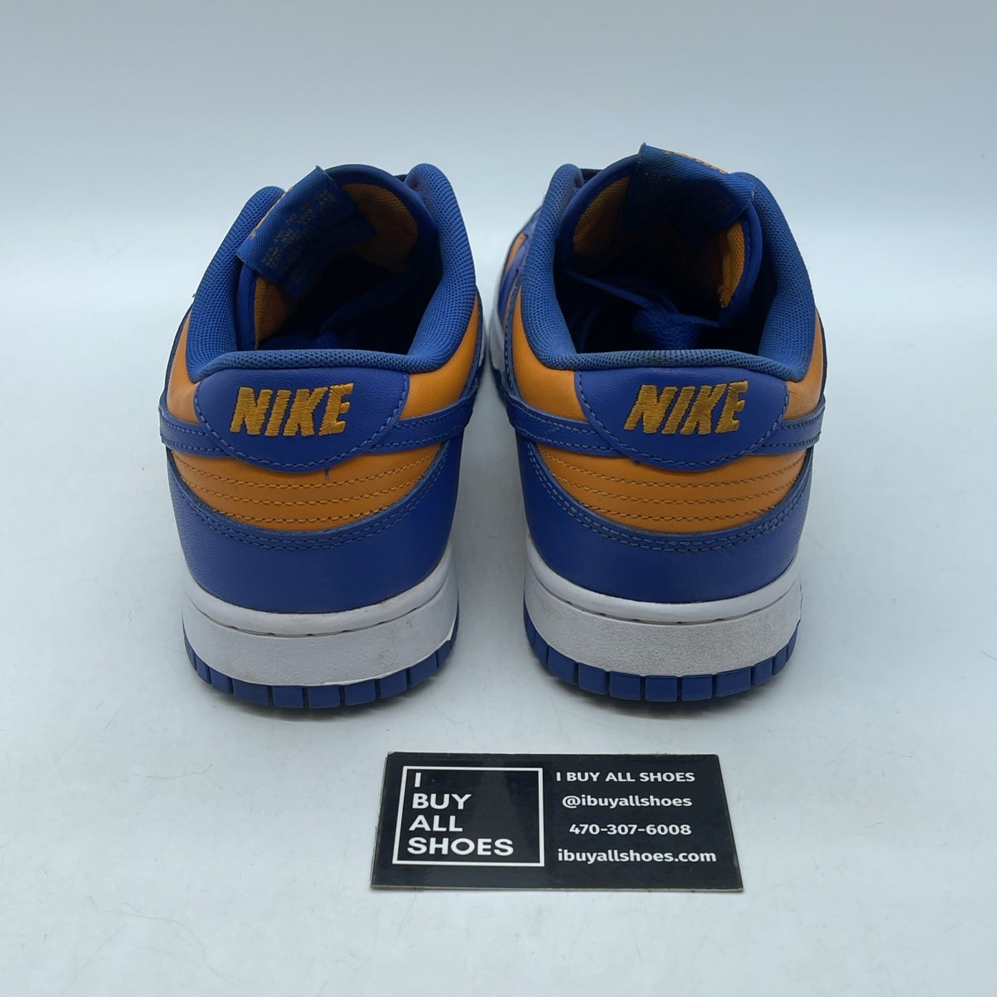 Size 11 - Nike Dunk Low Knicks Blue Orange Leather (DV0833-800)