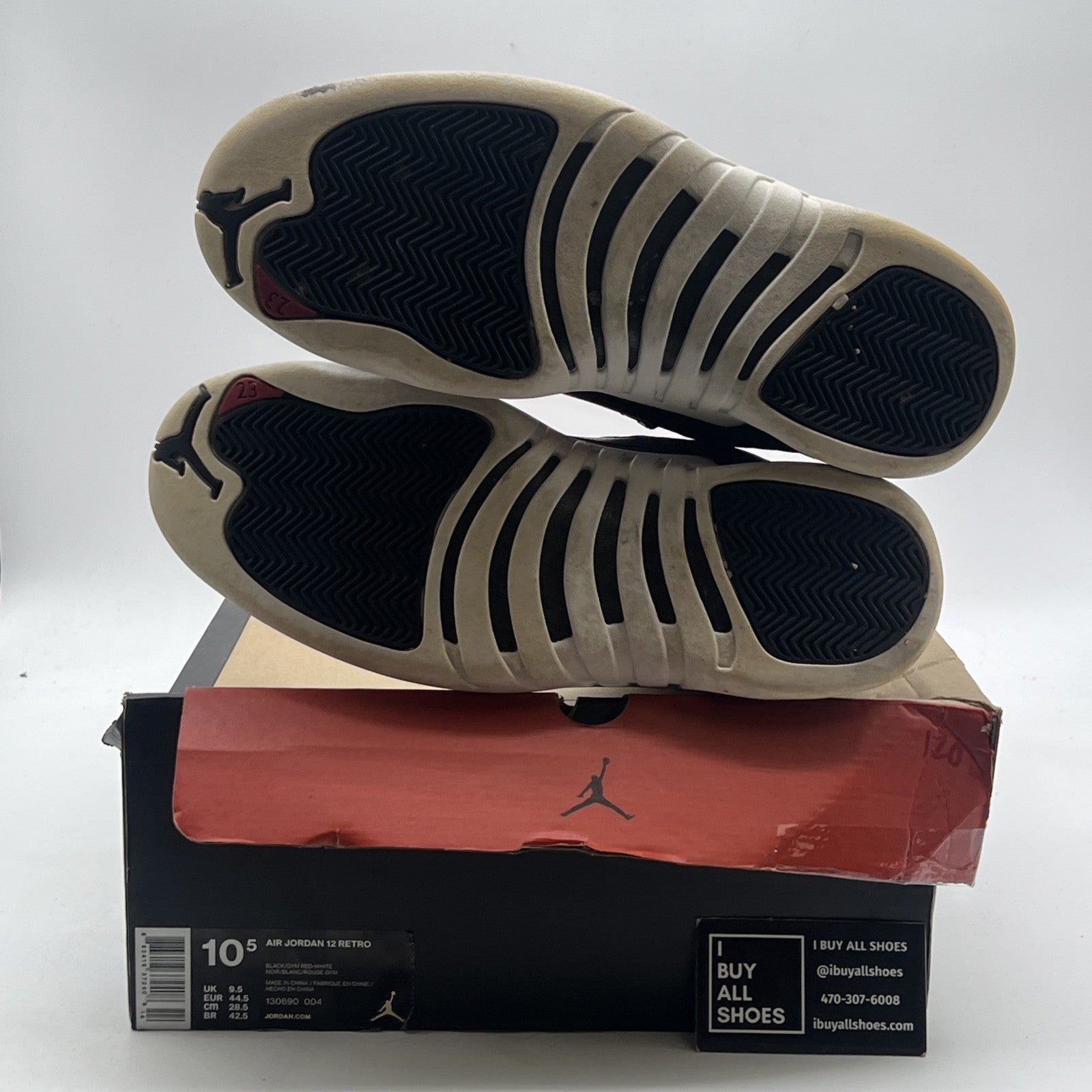Size 10.5 - Air Jordan 12 Retro Neoprene (130690-004)