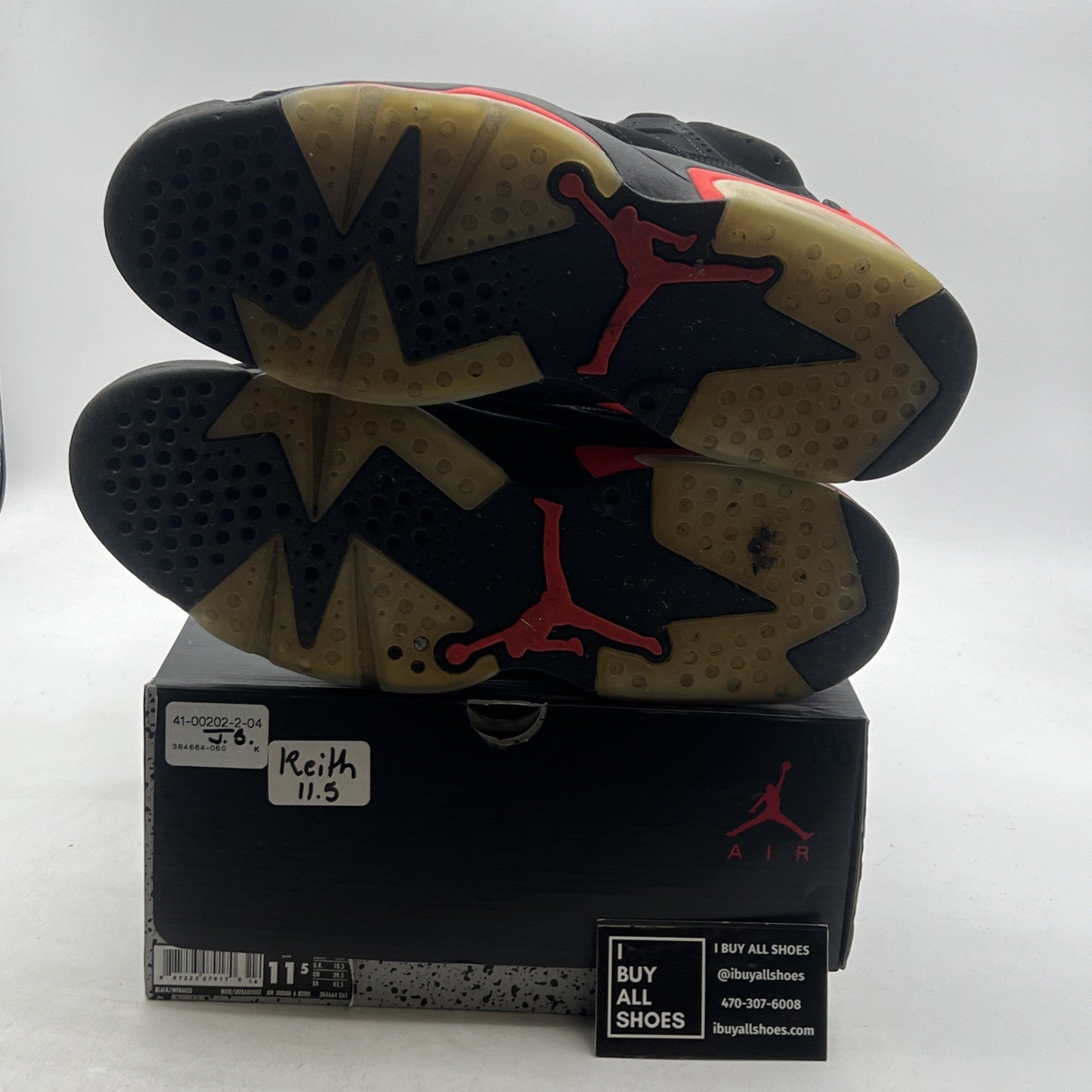 Size 11.5 - Air Jordan 6 Retro Mid Infrared (384664-060)