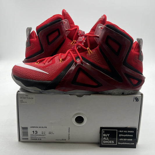 Size 13 - Nike LeBron 12 Elite Team (724559-618)
