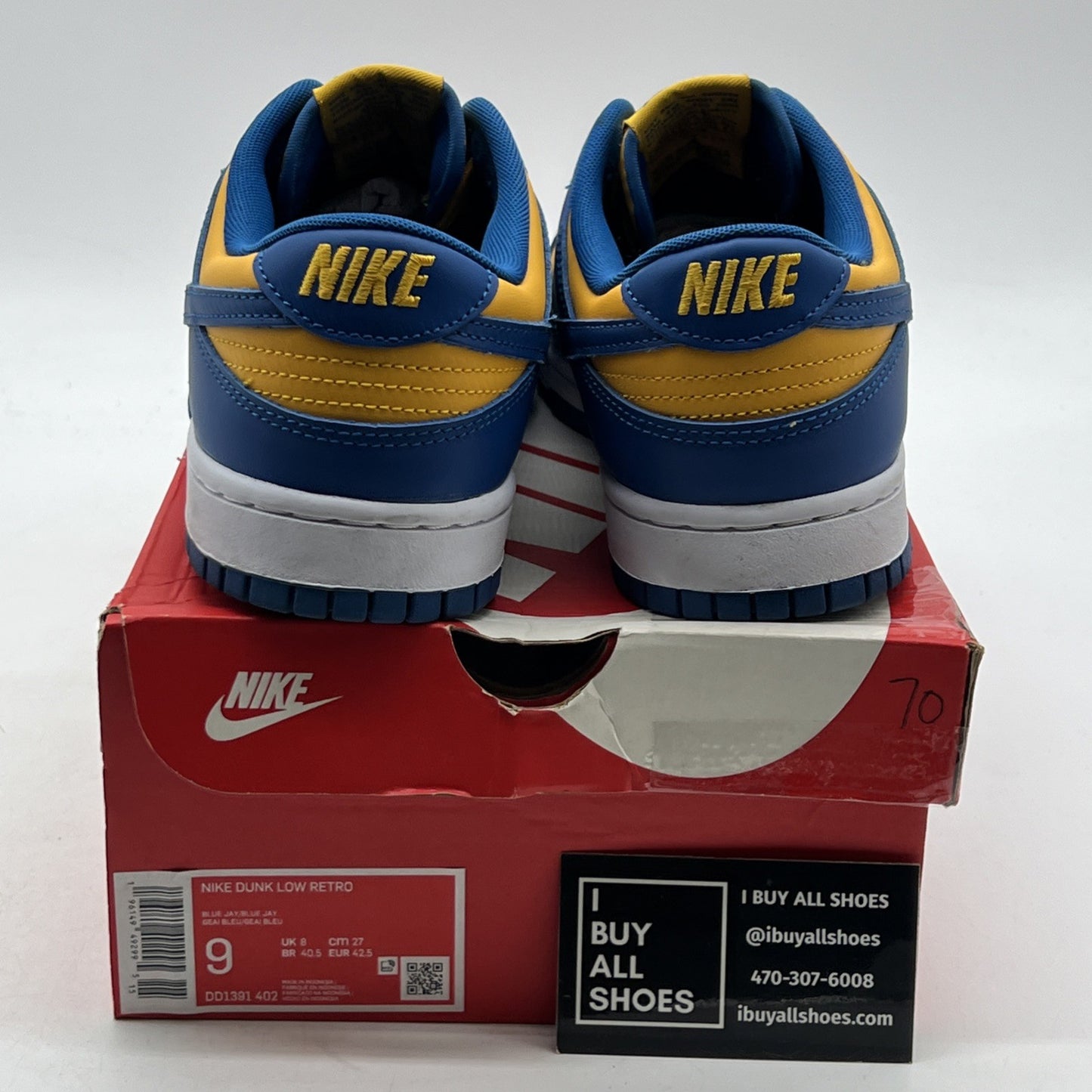 Size 9 - Nike Dunk Low UCLA (DD1391-402)