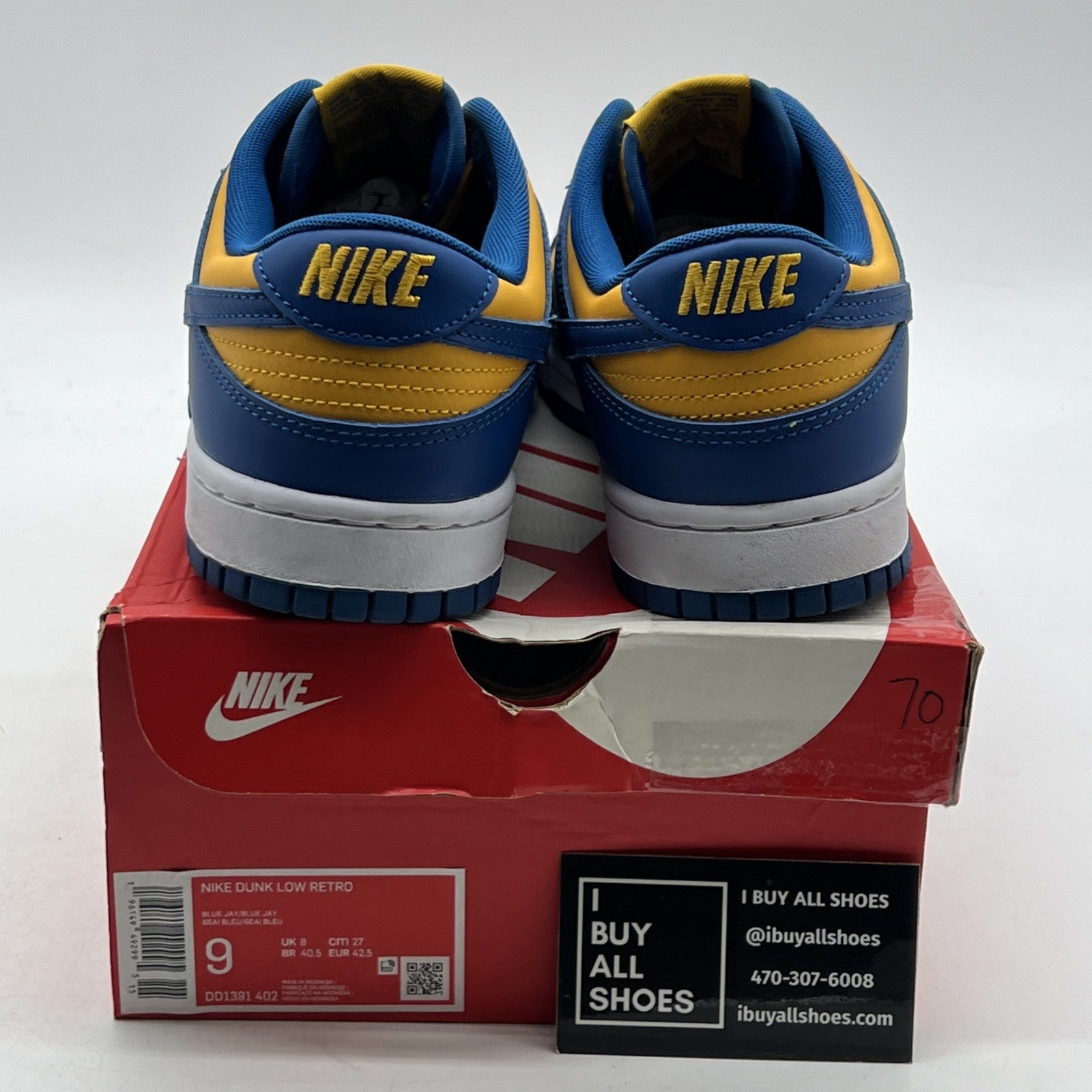 Size 9 - Nike Dunk Low UCLA (DD1391-402)