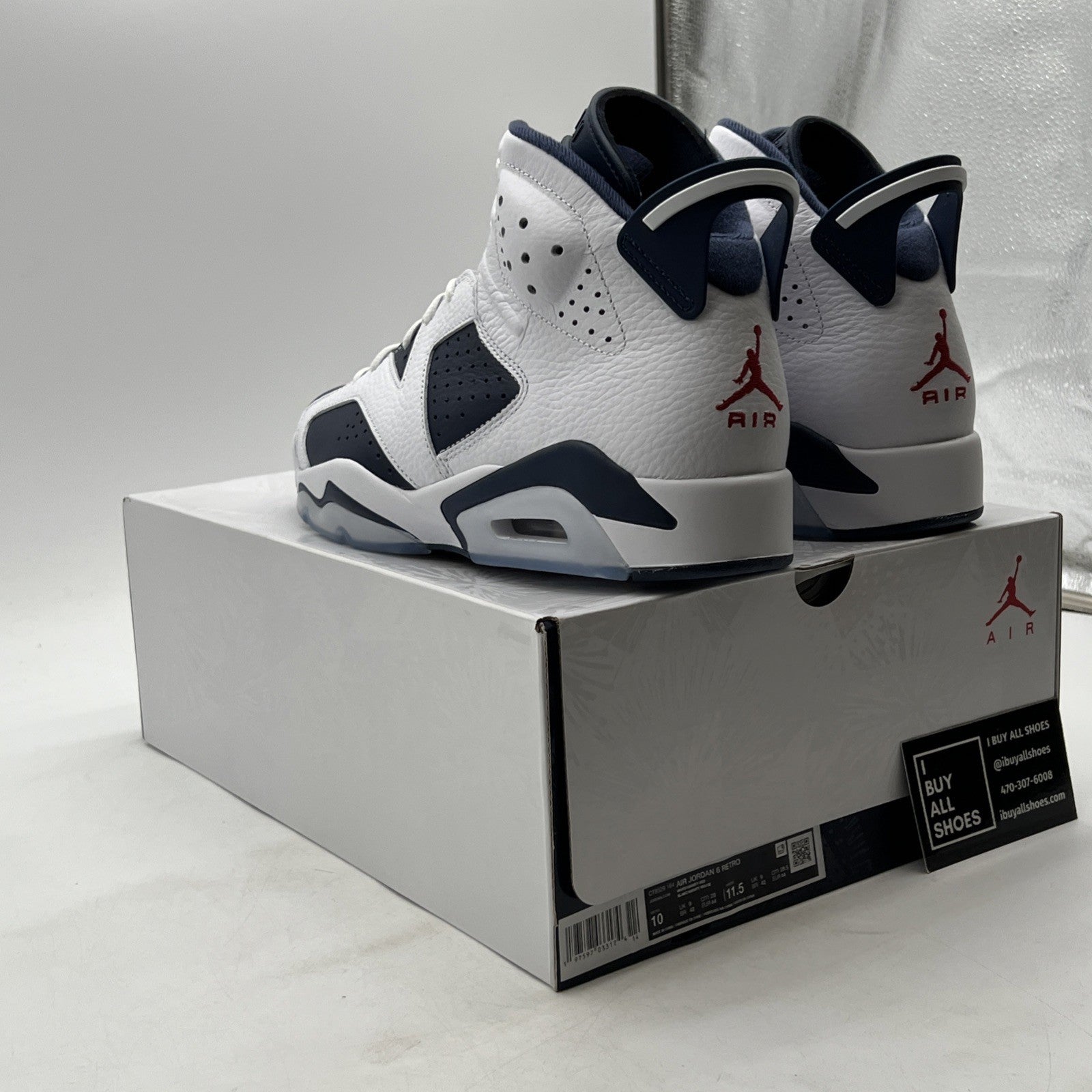 Size 10 - Air Jordan 6 Retro 2024 Olympic (CT8529-164)