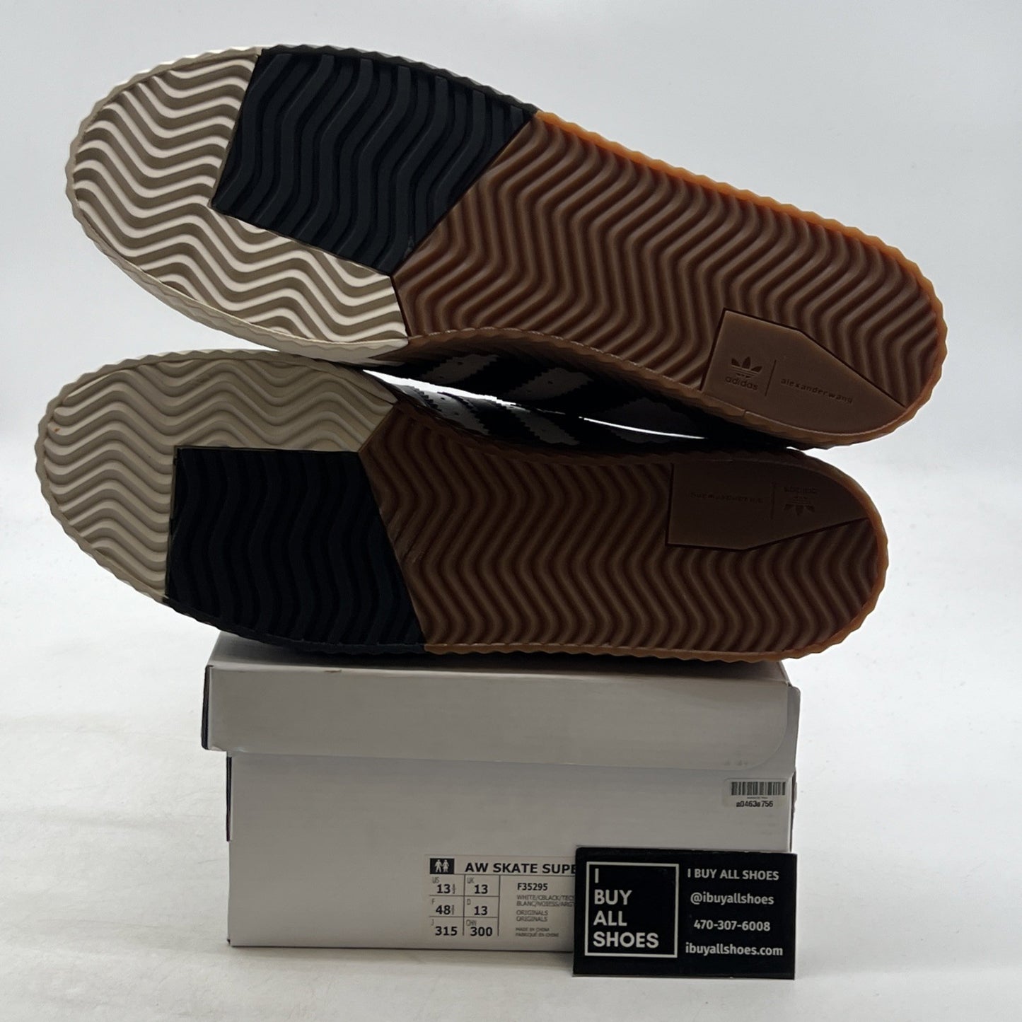 Size 13.5 - Alexander Wang x Adidas Skate Super Tech Silver (F35295)