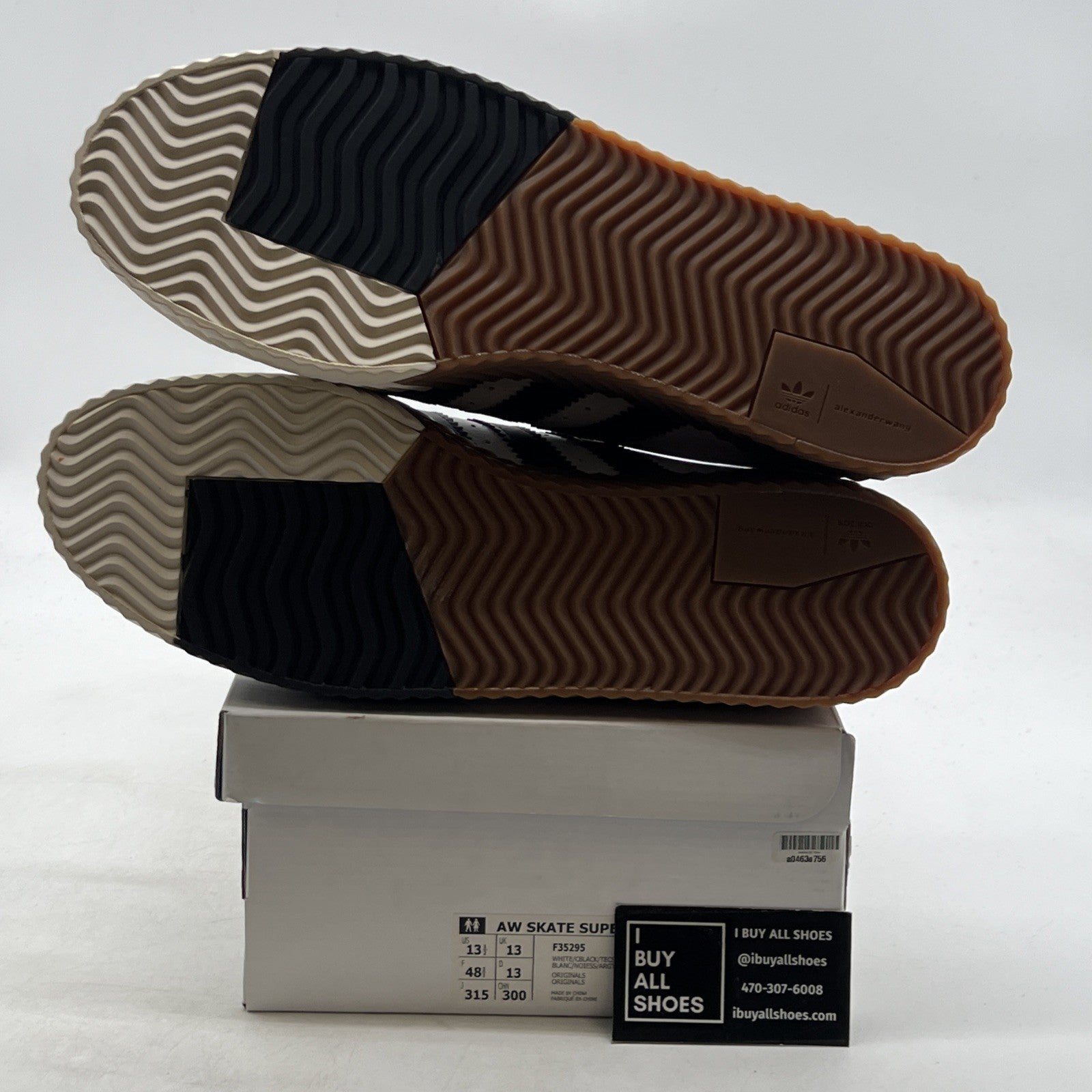 Size 13.5 - Alexander Wang x Adidas Skate Super Tech Silver (F35295)