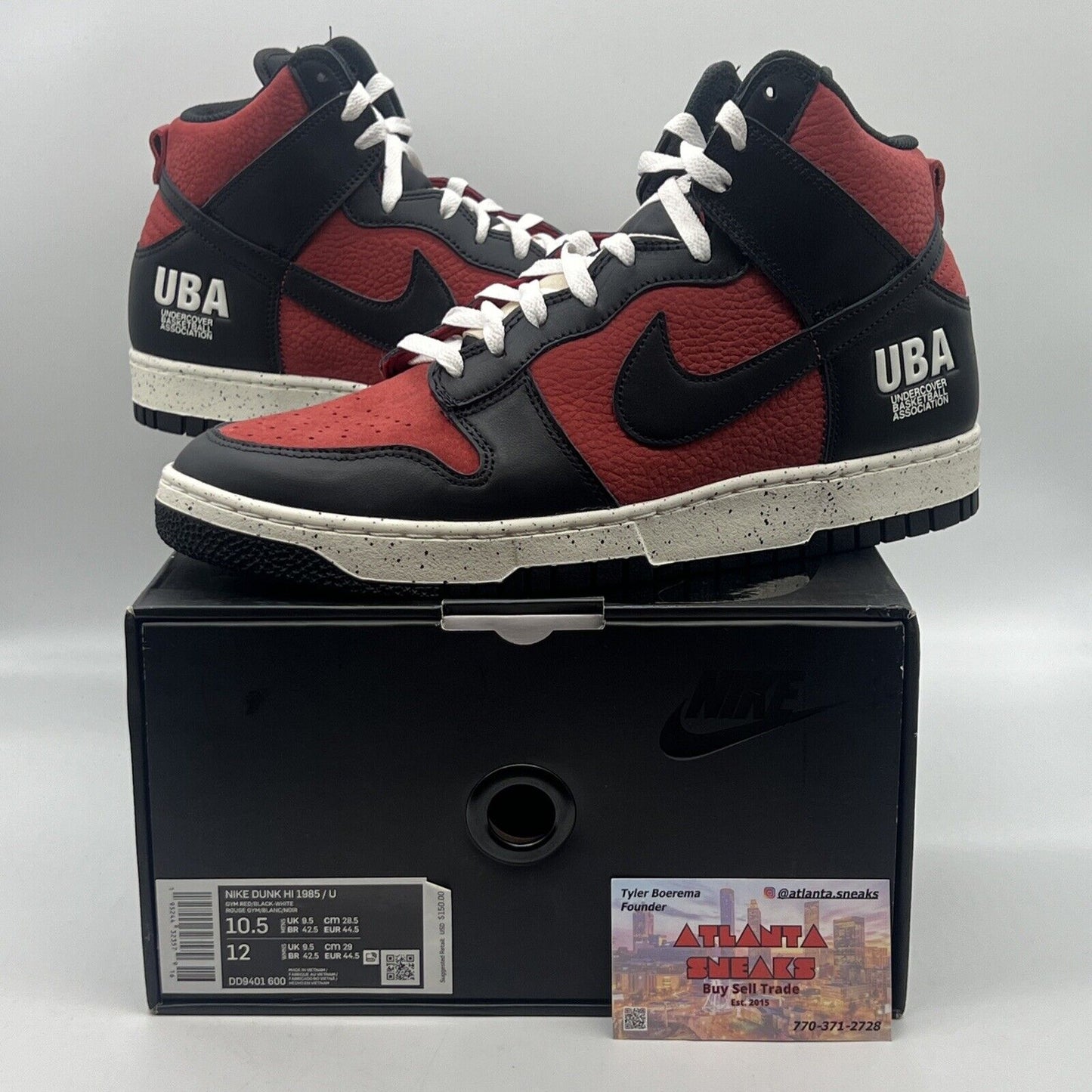 Size 10.5 - Nike Dunk High 1985 x Undercover UBA 2021 Brand New Og All