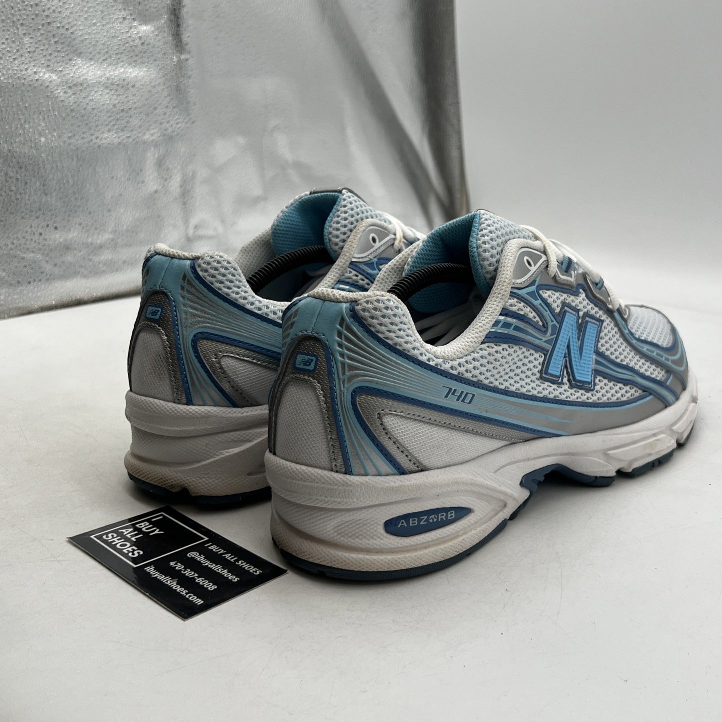 Size 11 - New Balance 740 Blue Agate White (U740ST2)