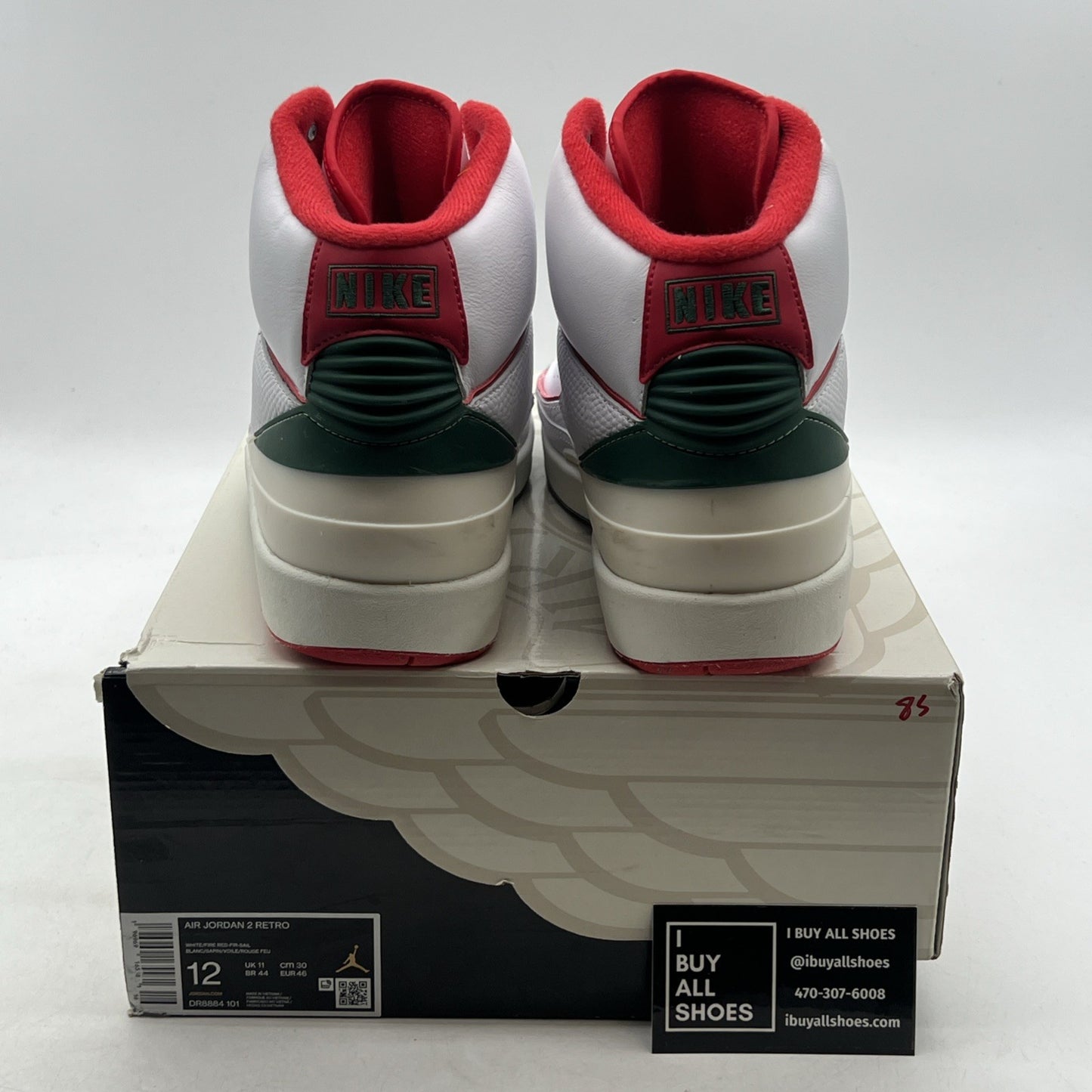 Size 12 - Air Jordan 2 Retro Origins (DR8884-101)