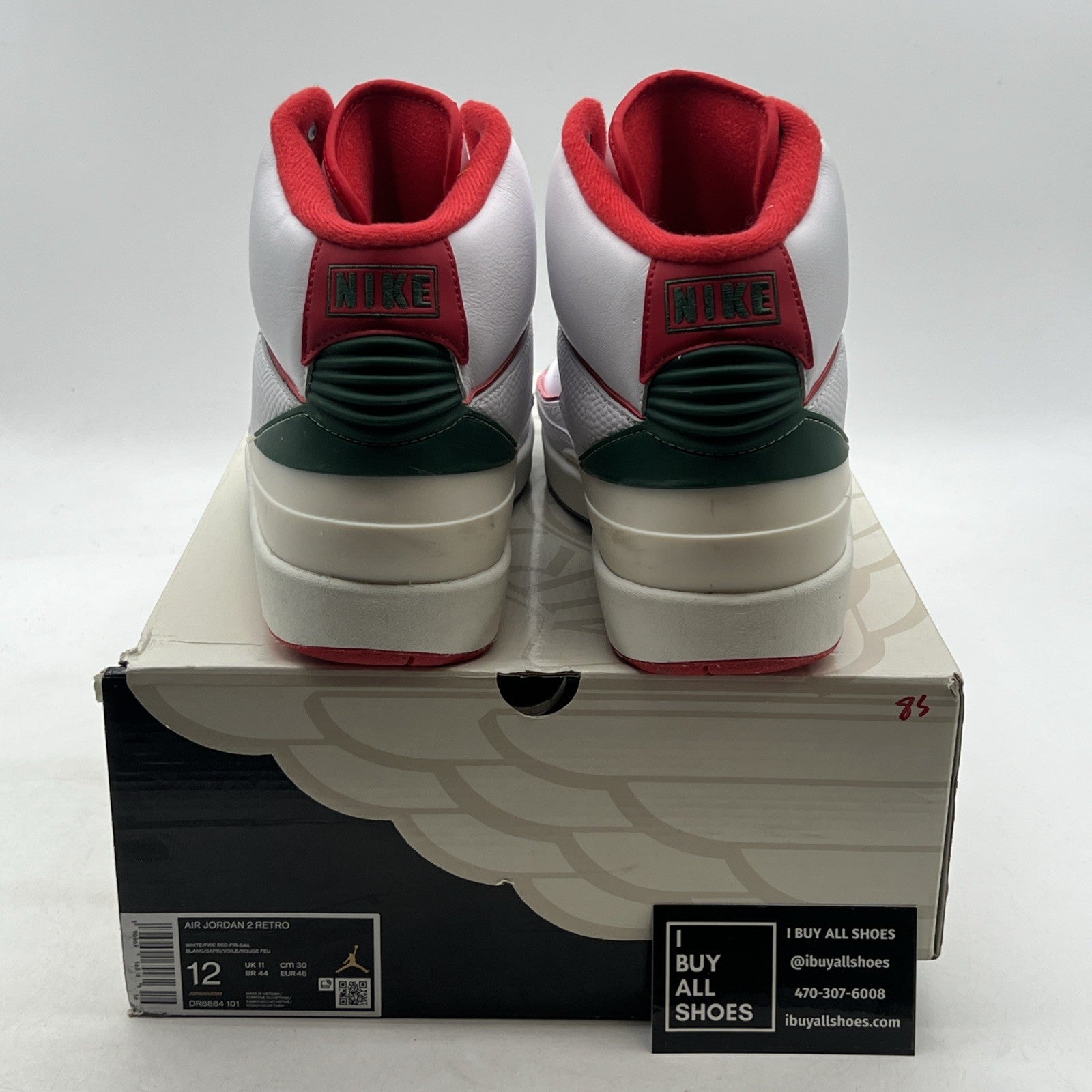 Size 12 - Air Jordan 2 Retro Origins (DR8884-101)
