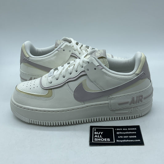 Size 9.5W - Nike Air Force 1 Shadow Sail Platinum Violet White (DZ1847-104)
