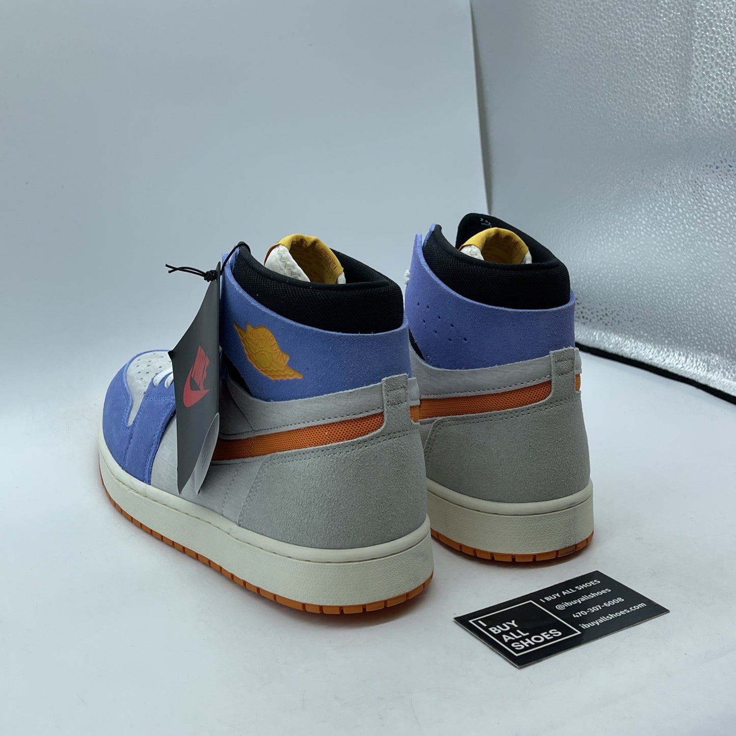 Size 13 - Air Jordan 1 Zoom Comfort 2 High Royal Pulse Alpha Orange (DV1307-184)