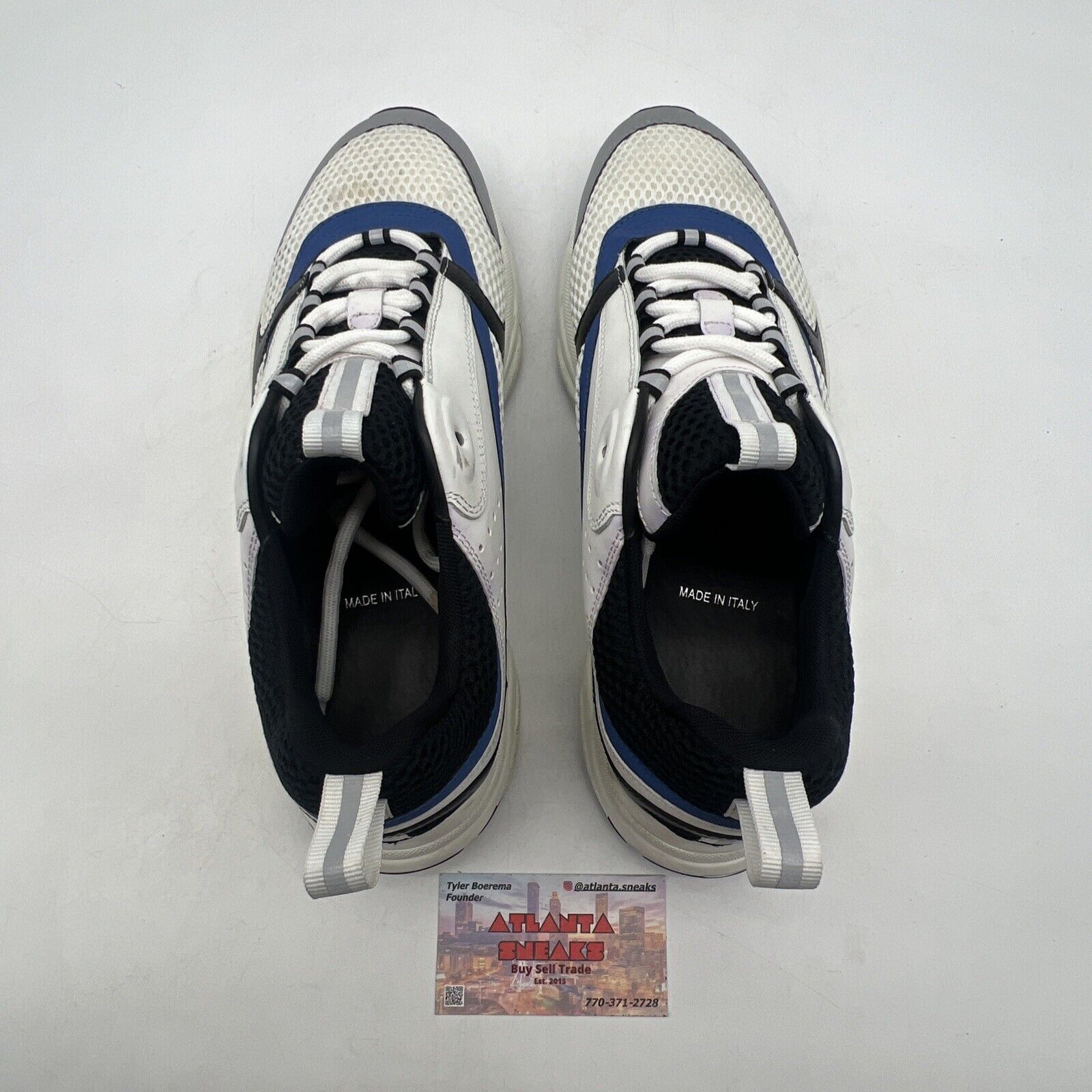 Size 10 - Dior B22 Sneaker White Blue Grey Black