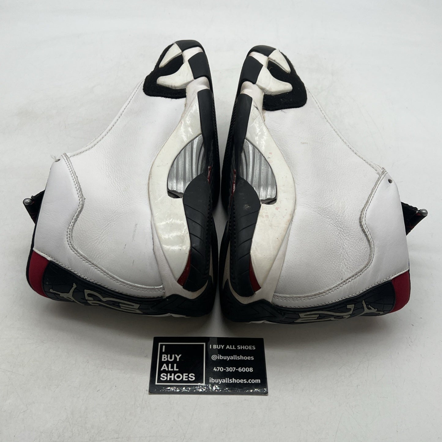 Size 10.5 - Air Jordan 14 Retro 2014 Black Toe (487471-102)