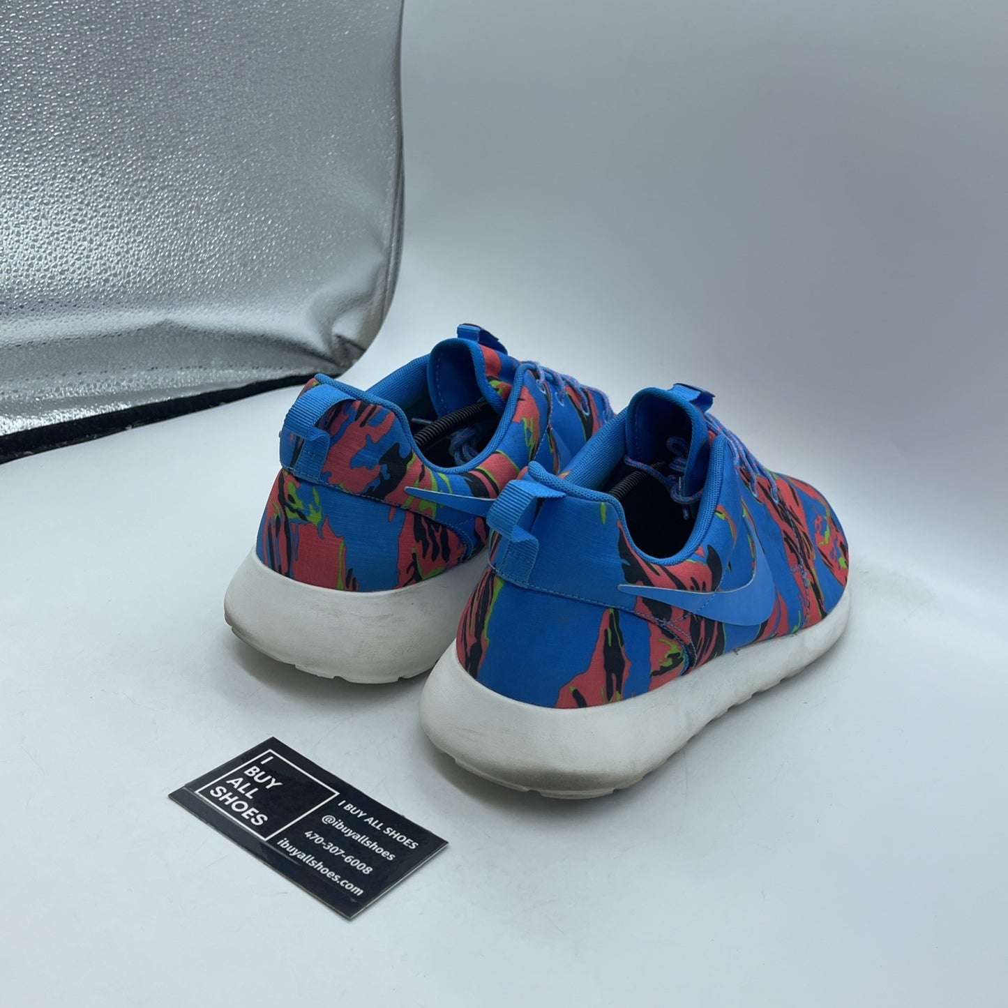 Size 13 - Nike Rosherun Gpx Tiger Camo (555445-401)