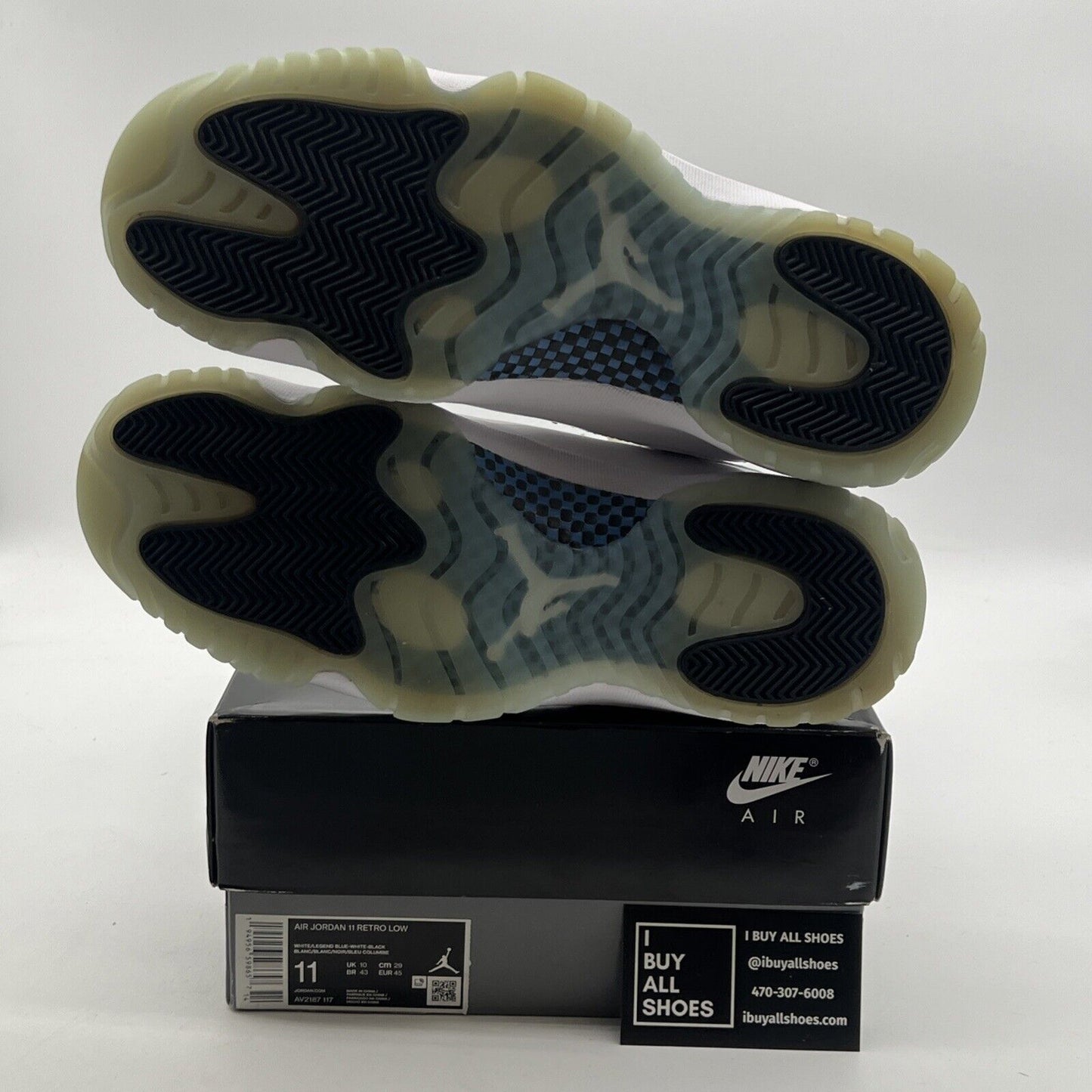 Size 11 - Air Jordan 11 Retro Low Legend Blue (AV2187-117)
