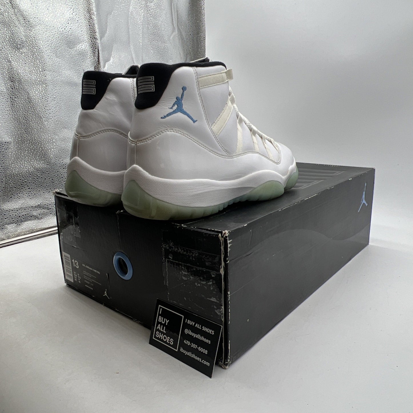 Size 13 - Air Jordan 11 Retro High Legend Blue (378037-117)