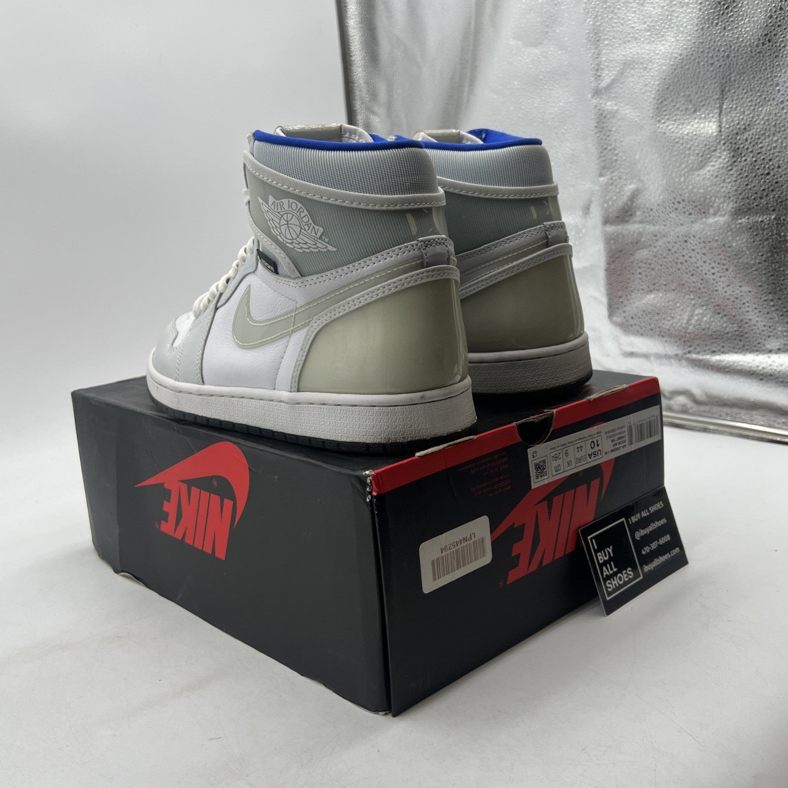 Size 10 - Air Jordan 1 Zoom High Racer Blue (CK6637-104)