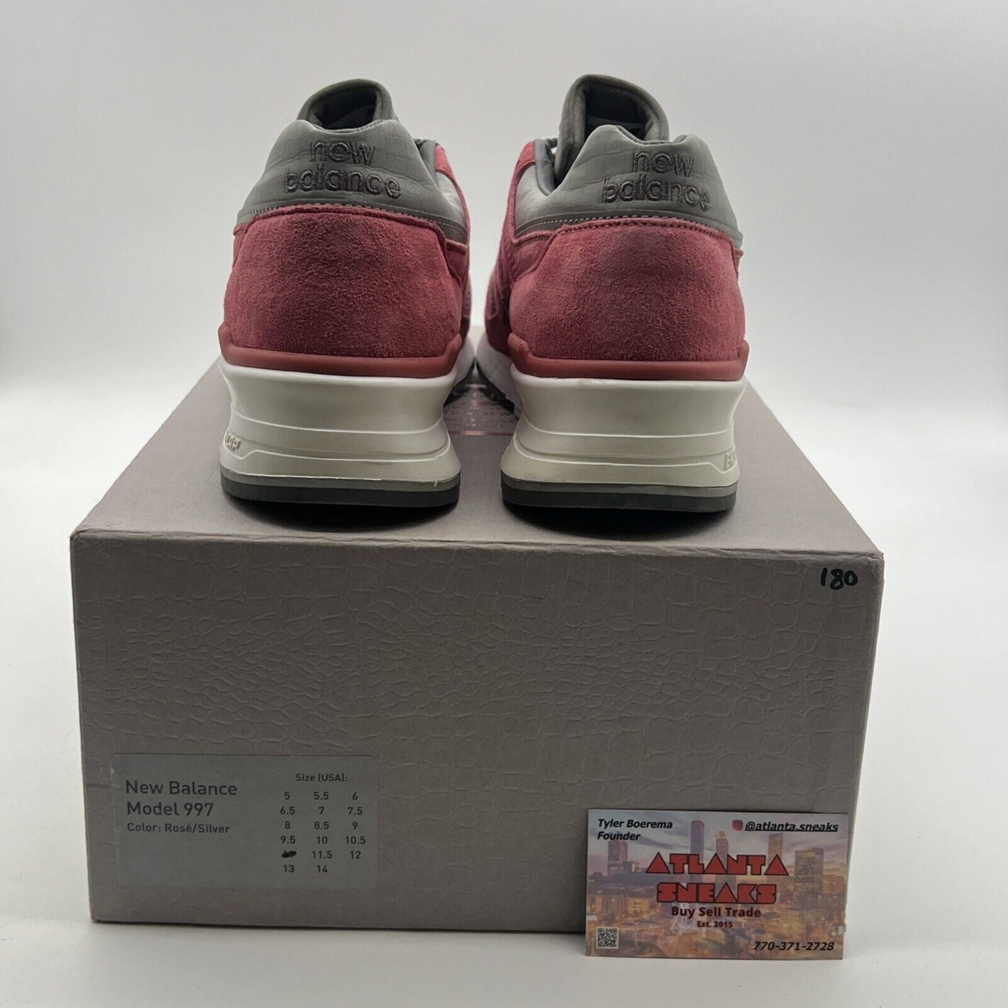 Size 11 - Concepts x New Balance 997 Rose M997CPT Size 8 Concepts 990 ald