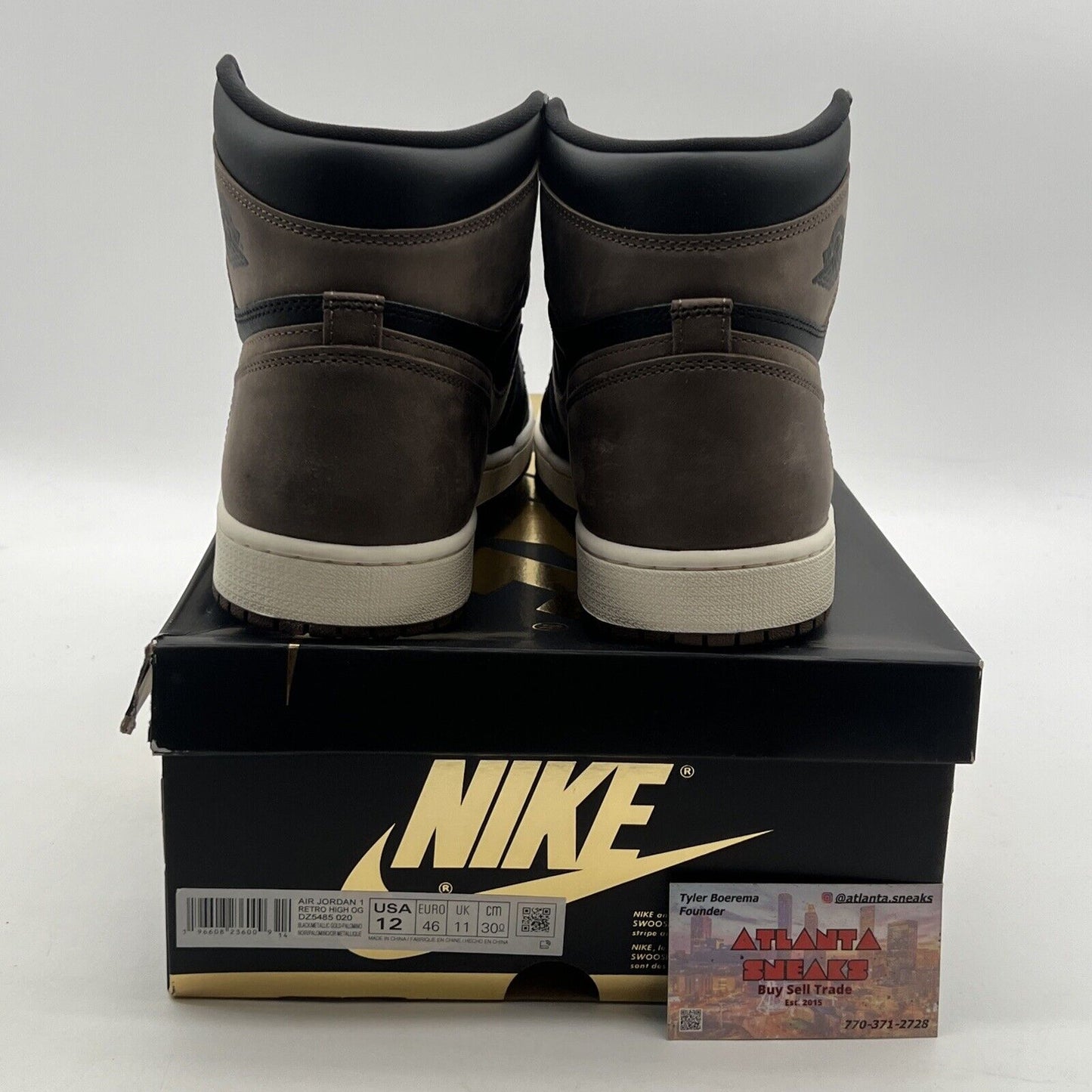 Size 12 - Air Jordan 1 Retro OG High Palomino (DZ5485-020)